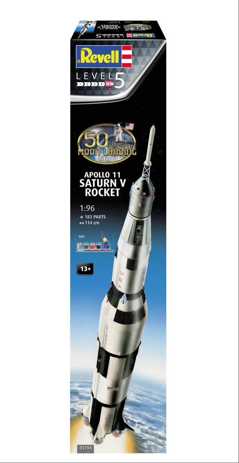Apollo 11 Saturn V Rocket Model Kit - Image 9