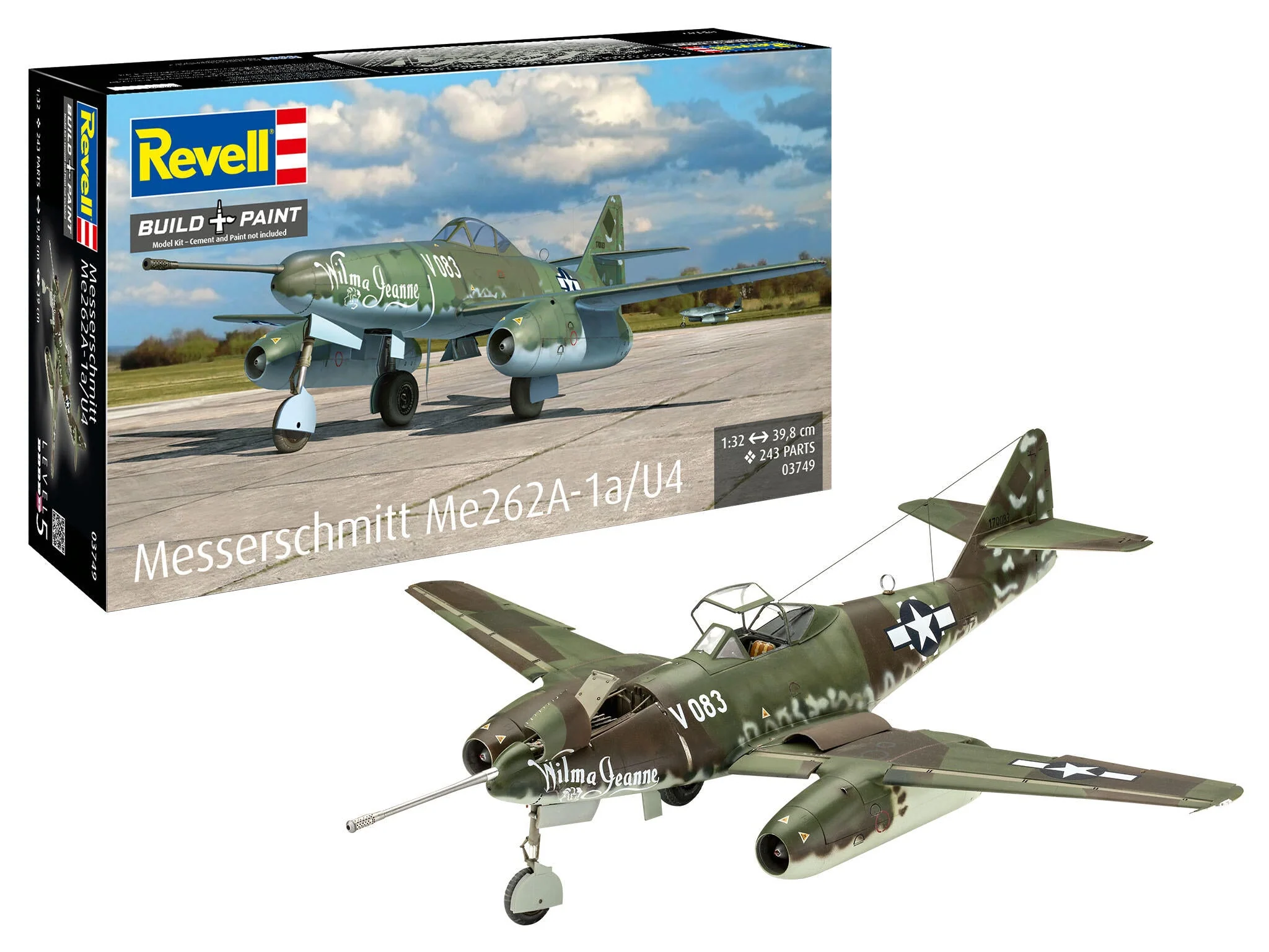 Messerschmitt Me262A-1a/U4 Model Kit