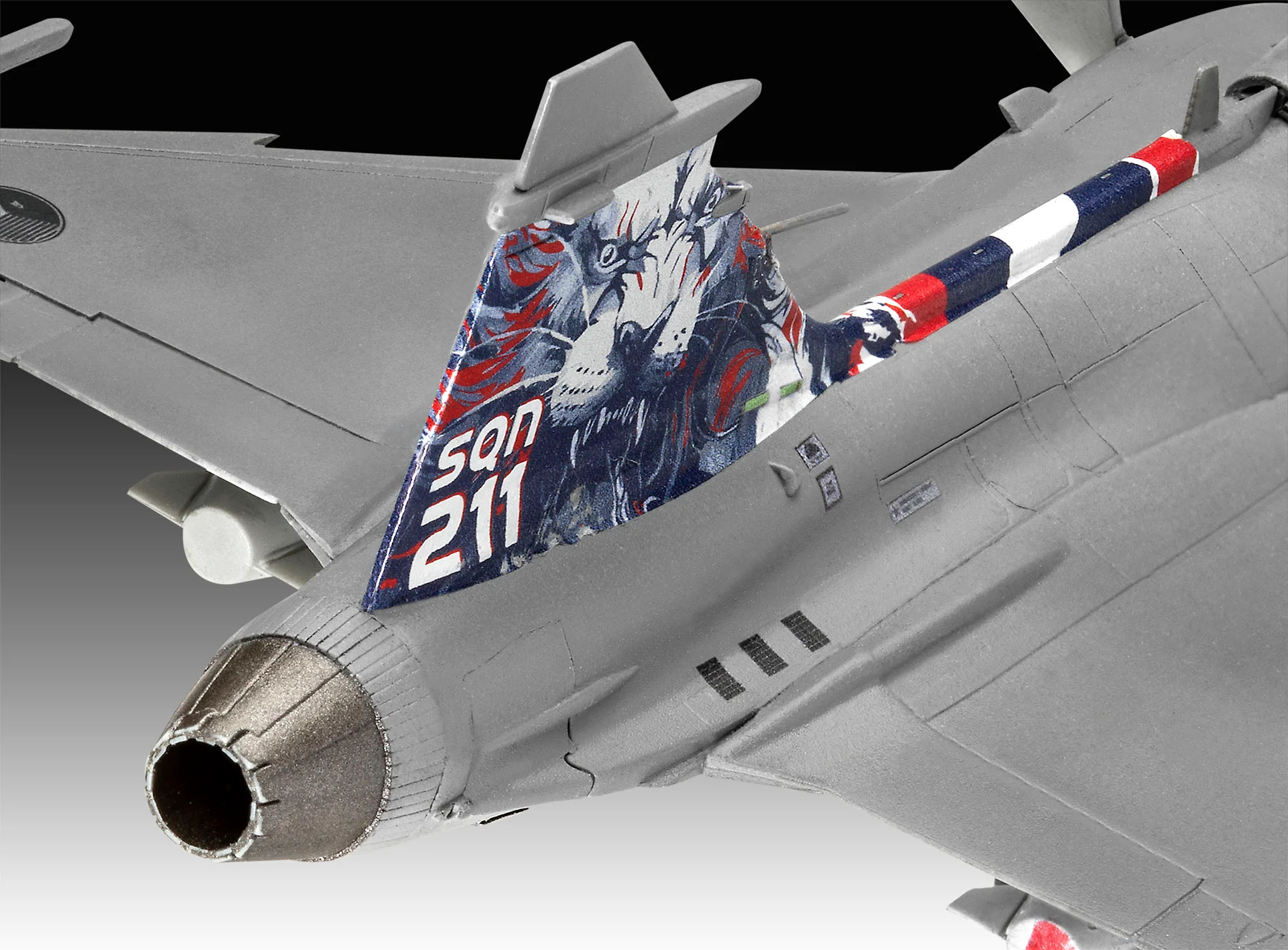 03776 Saab JAS-39C Gripen Model Kit - Image 6