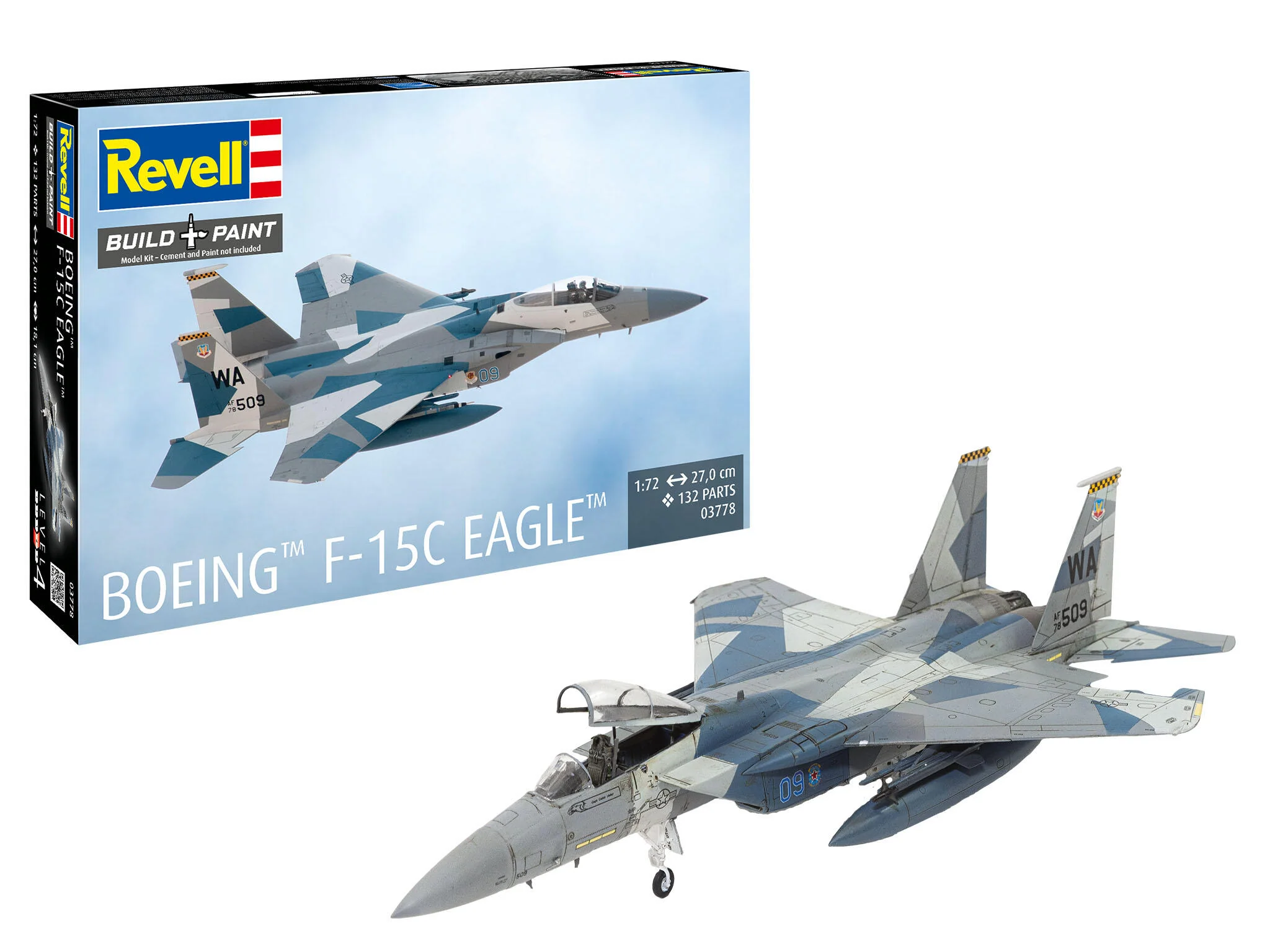 03778 Boeing F-15C Eagle Model Kit