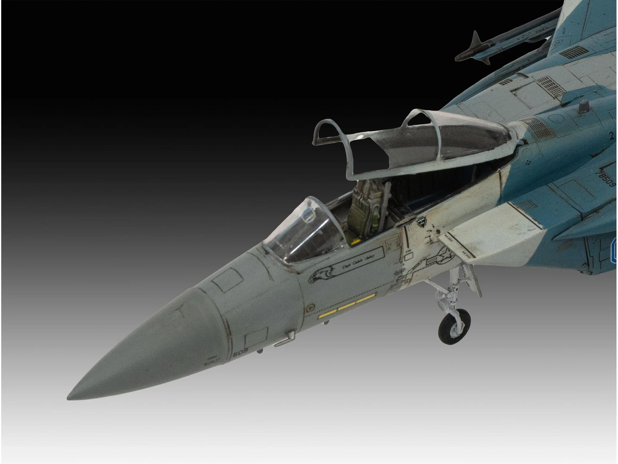 03778 Boeing F-15C Eagle Model Kit - Image 6