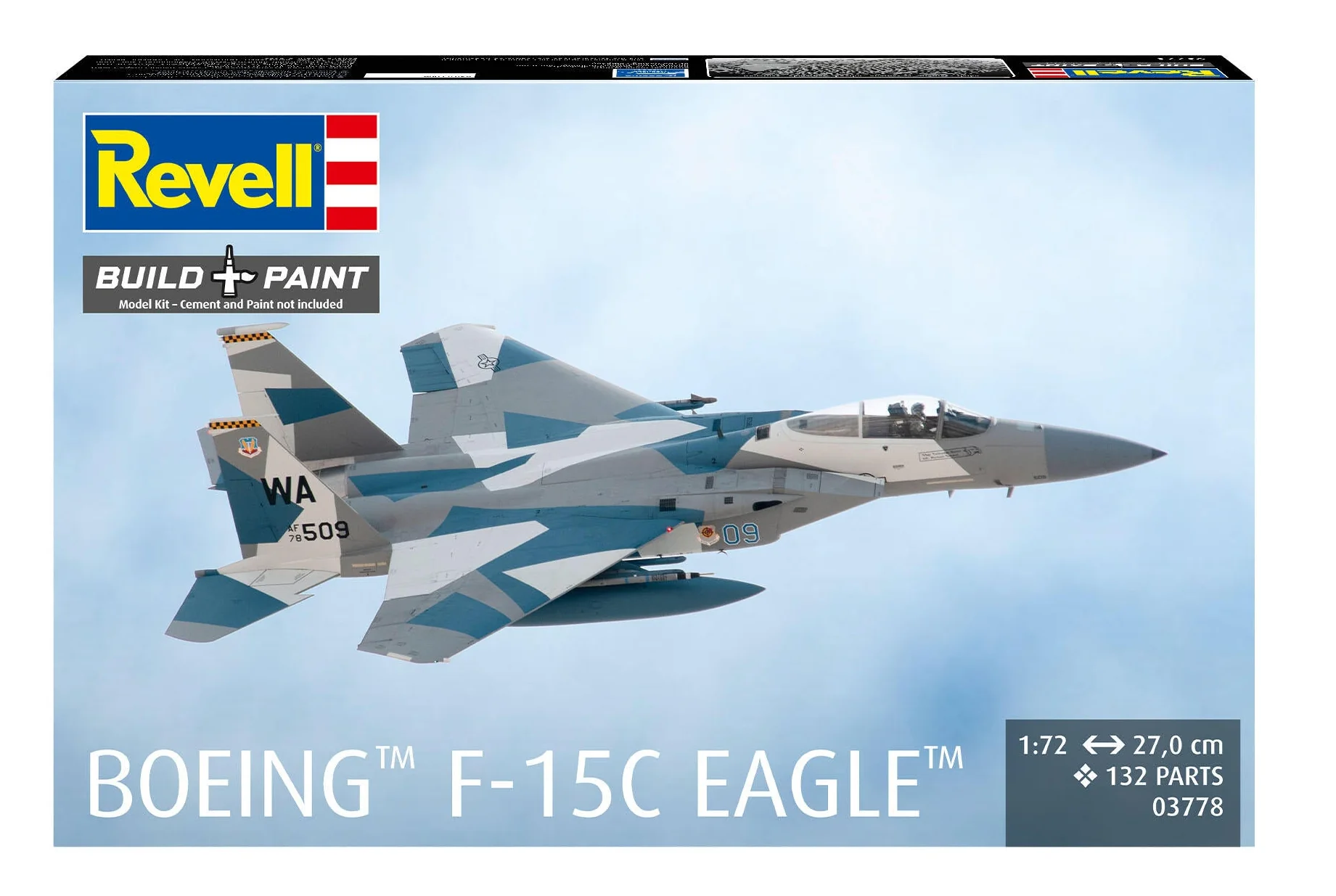 03778 Boeing F-15C Eagle Model Kit - Image 7