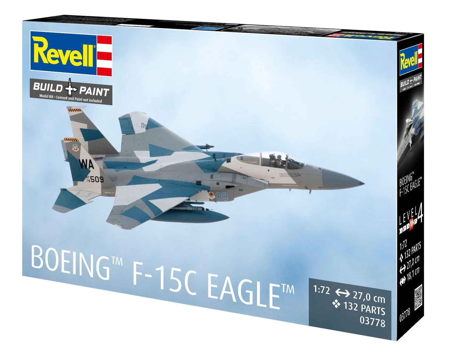03778 Boeing F-15C Eagle Model Kit - Image 8
