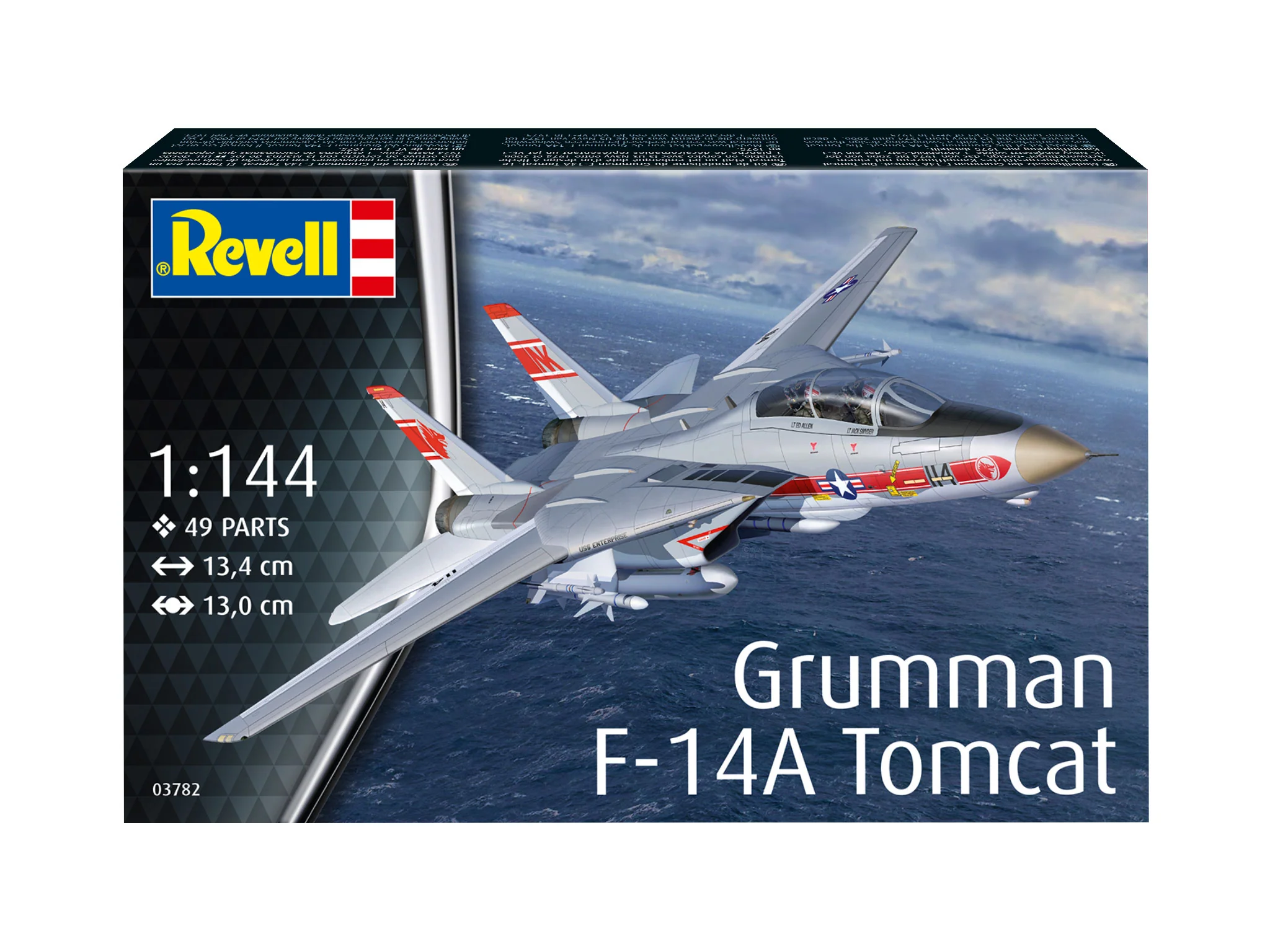 03782 Grumman F-14A Tomcat Model Kit - Image 7