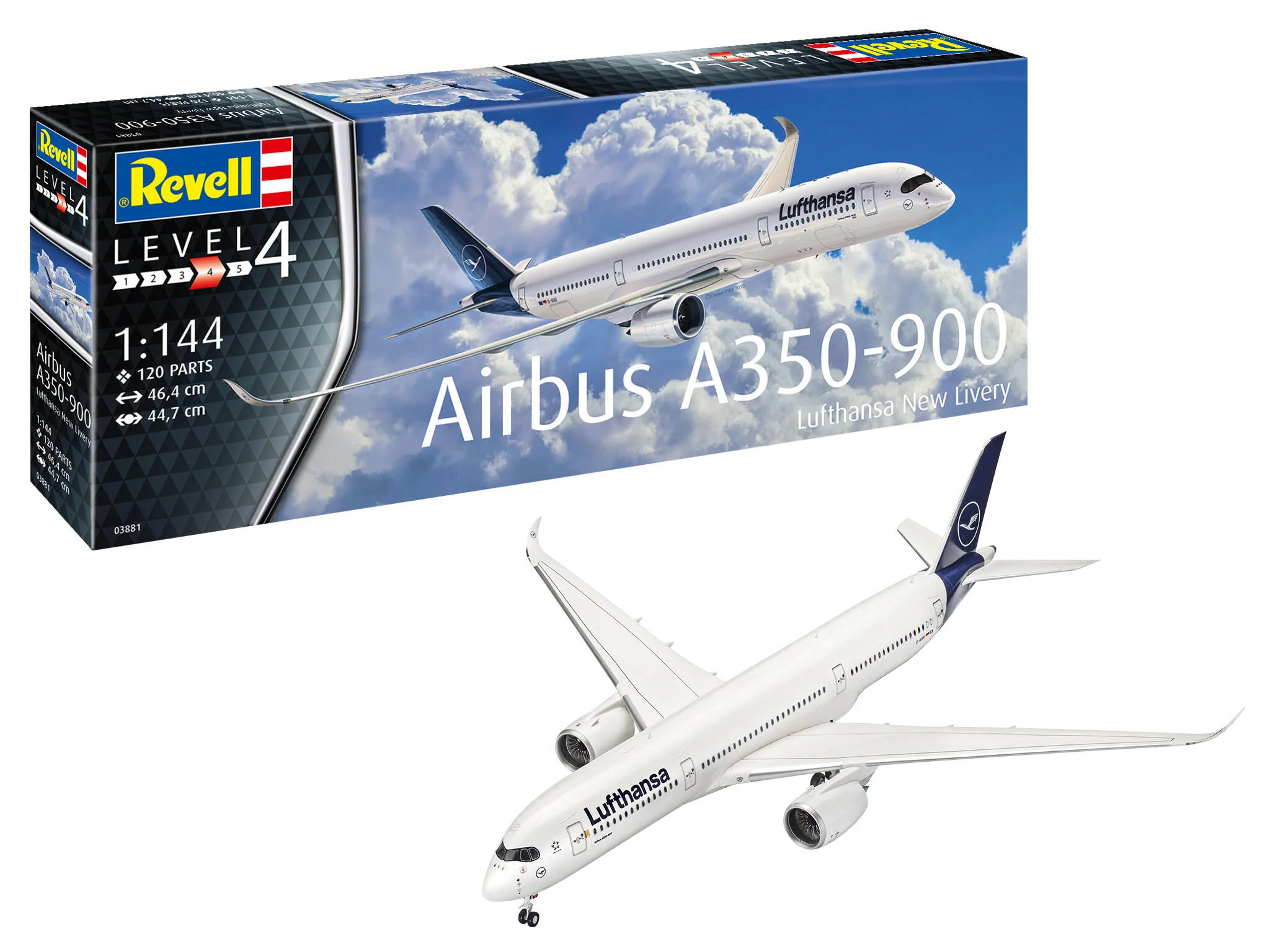 Airbus A350-900 "Lufthansa" New Livery Model Kit