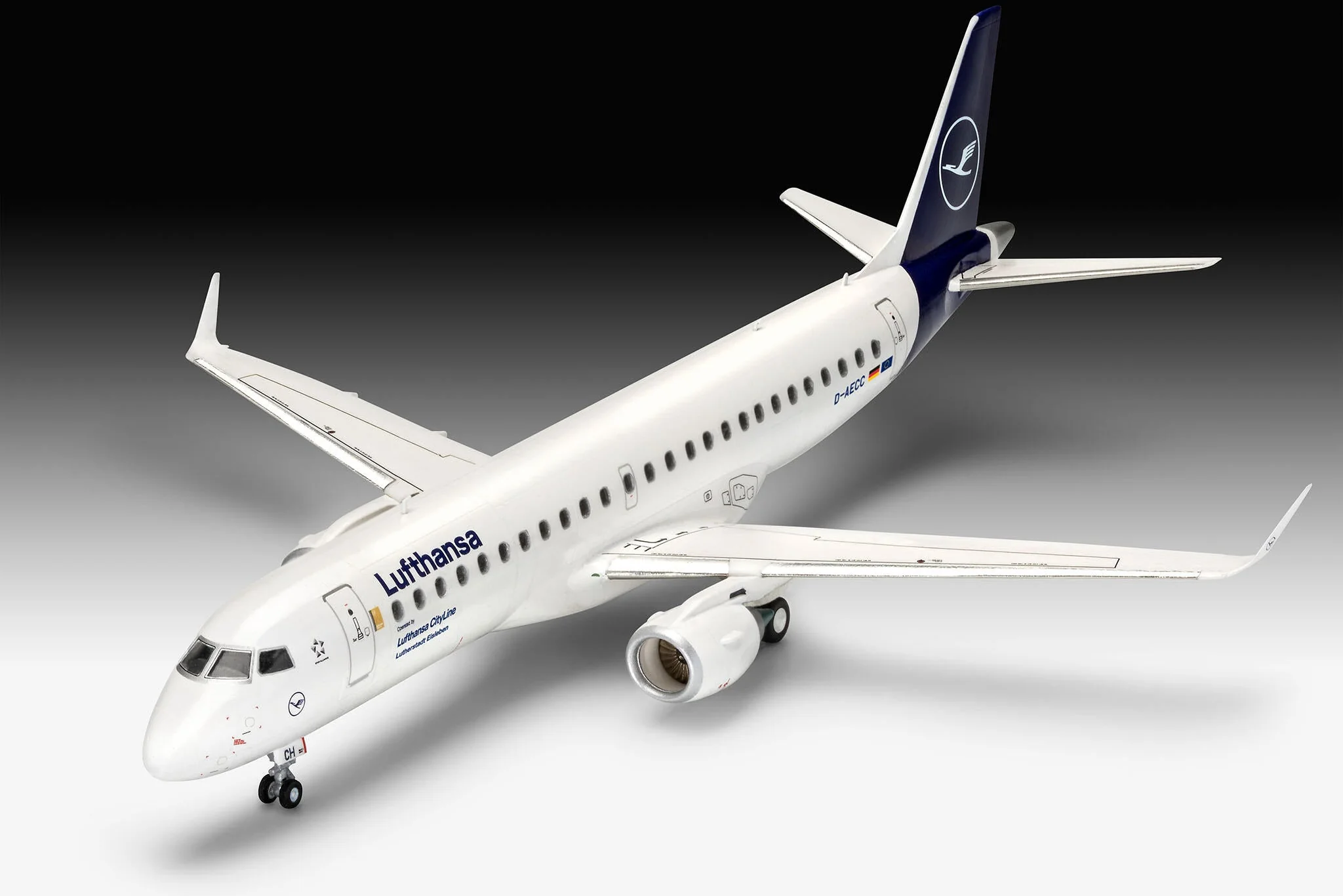 Embraer 190 "Lufthansa" New Livery Model Kit - Image 2