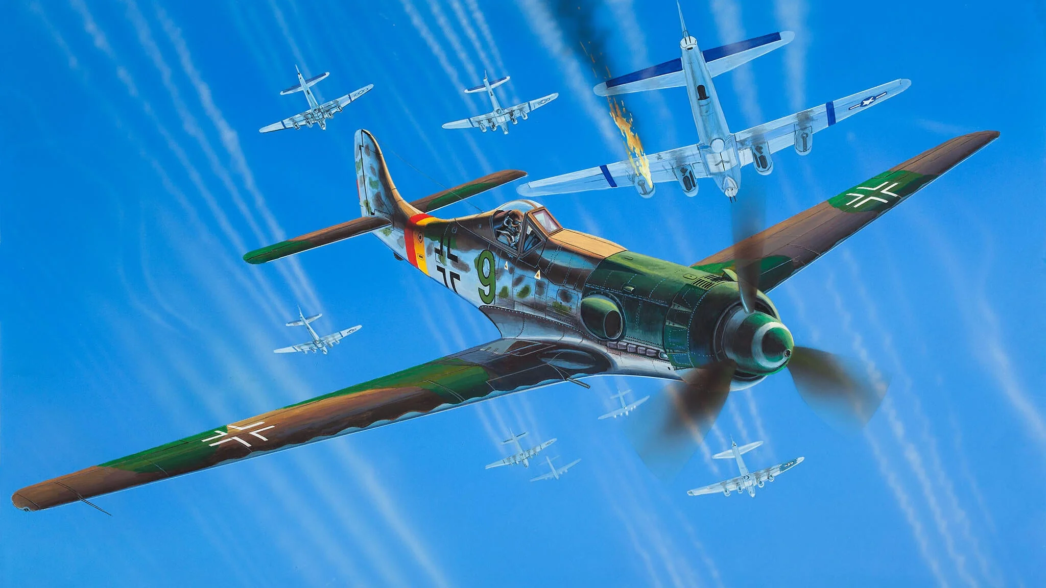 Focke Wulf Ta 152 H Model Kit - Image 4