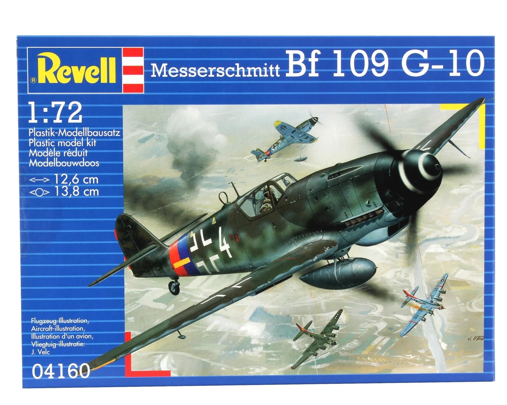 Messerschmitt Bf 109 G-10 Model Kit - Image 3