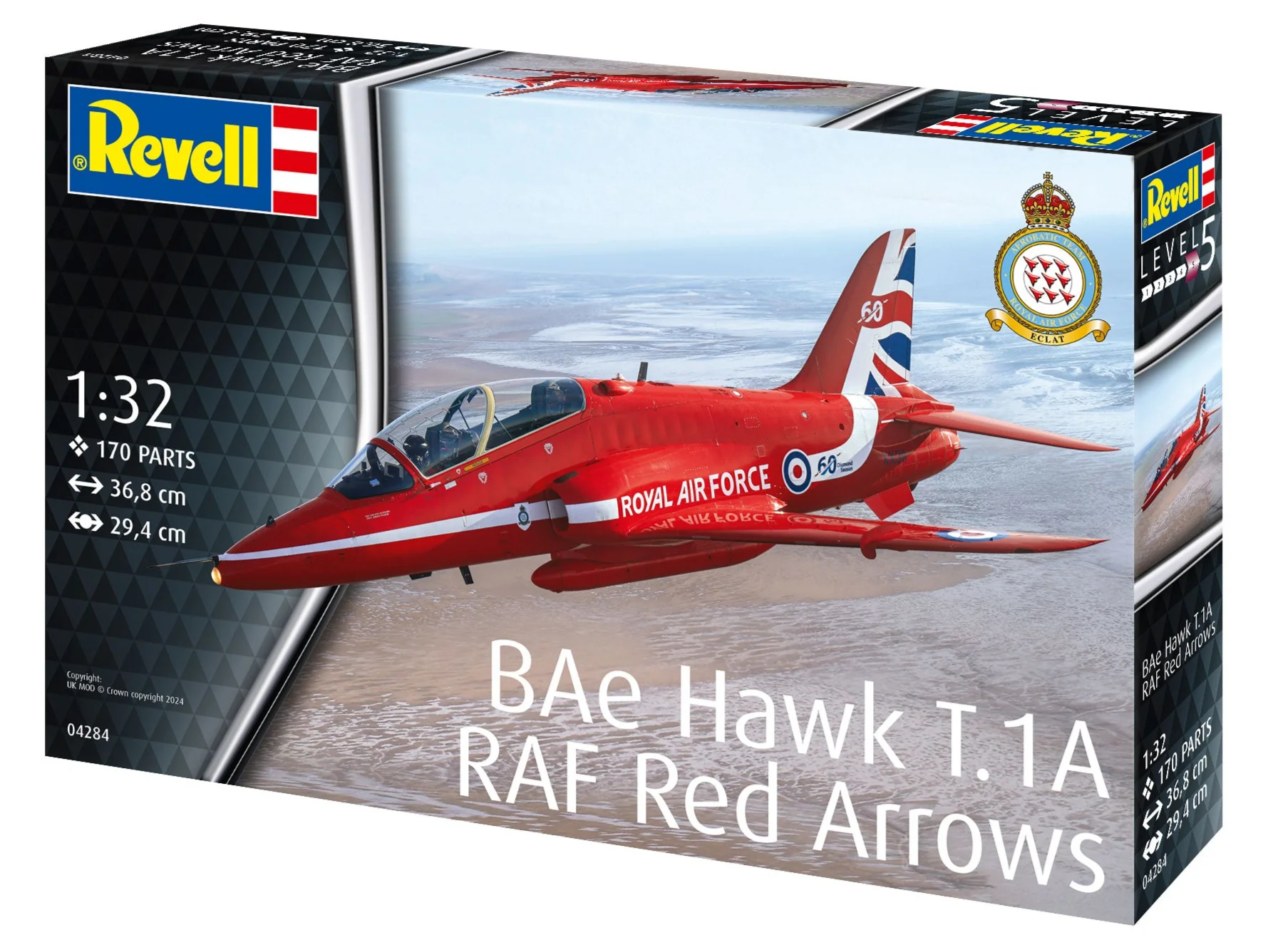 04284 BAE Systems Hawk T.1A "Red Arrows" Model Kit - Image 8