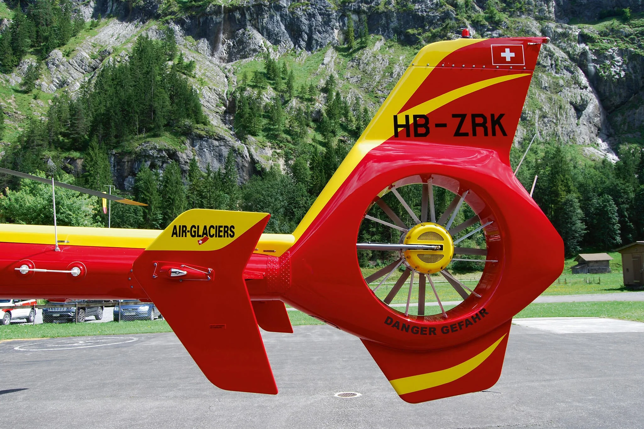 Airbus Helicopters EC135 "Air-Glaciers" Model Kit - Image 5