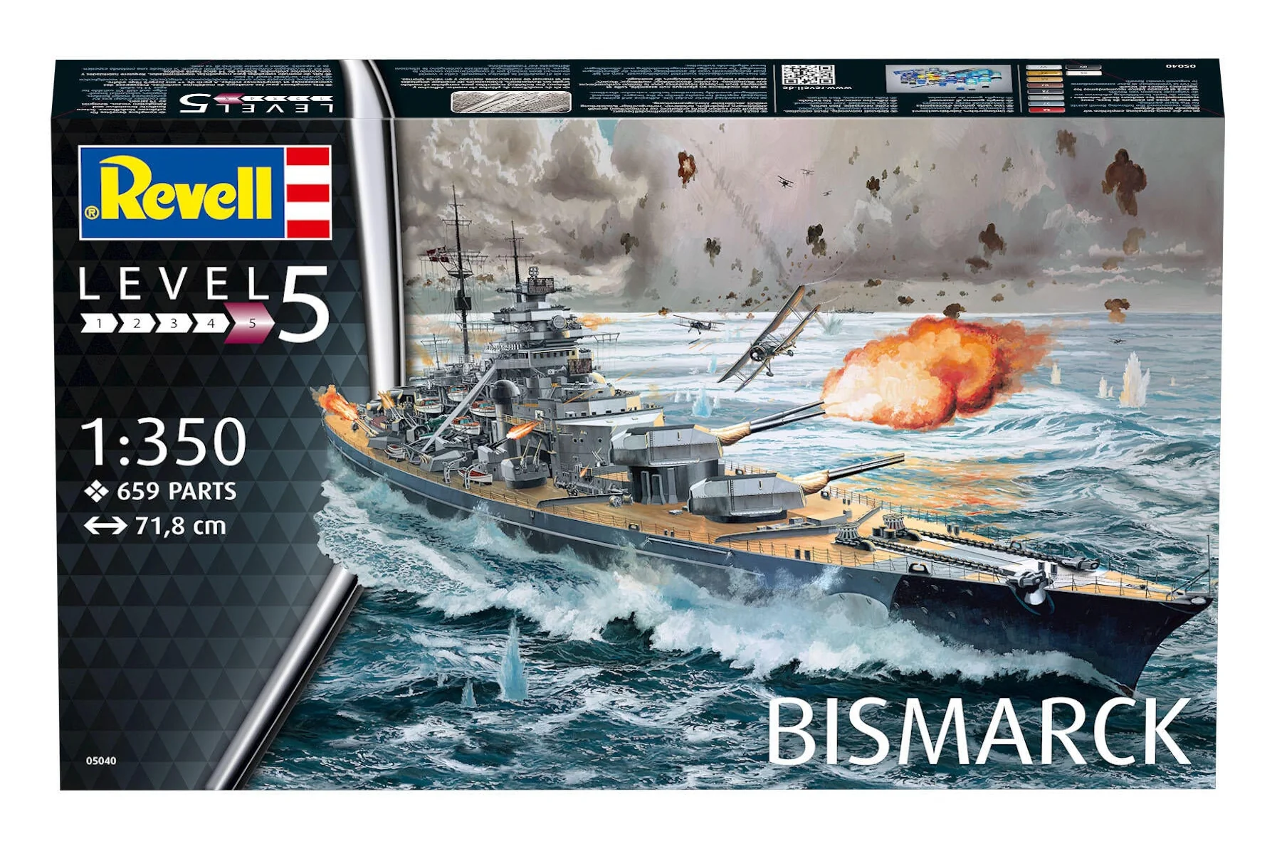 German Battleship "Bismarck" Model Kit - Image 10