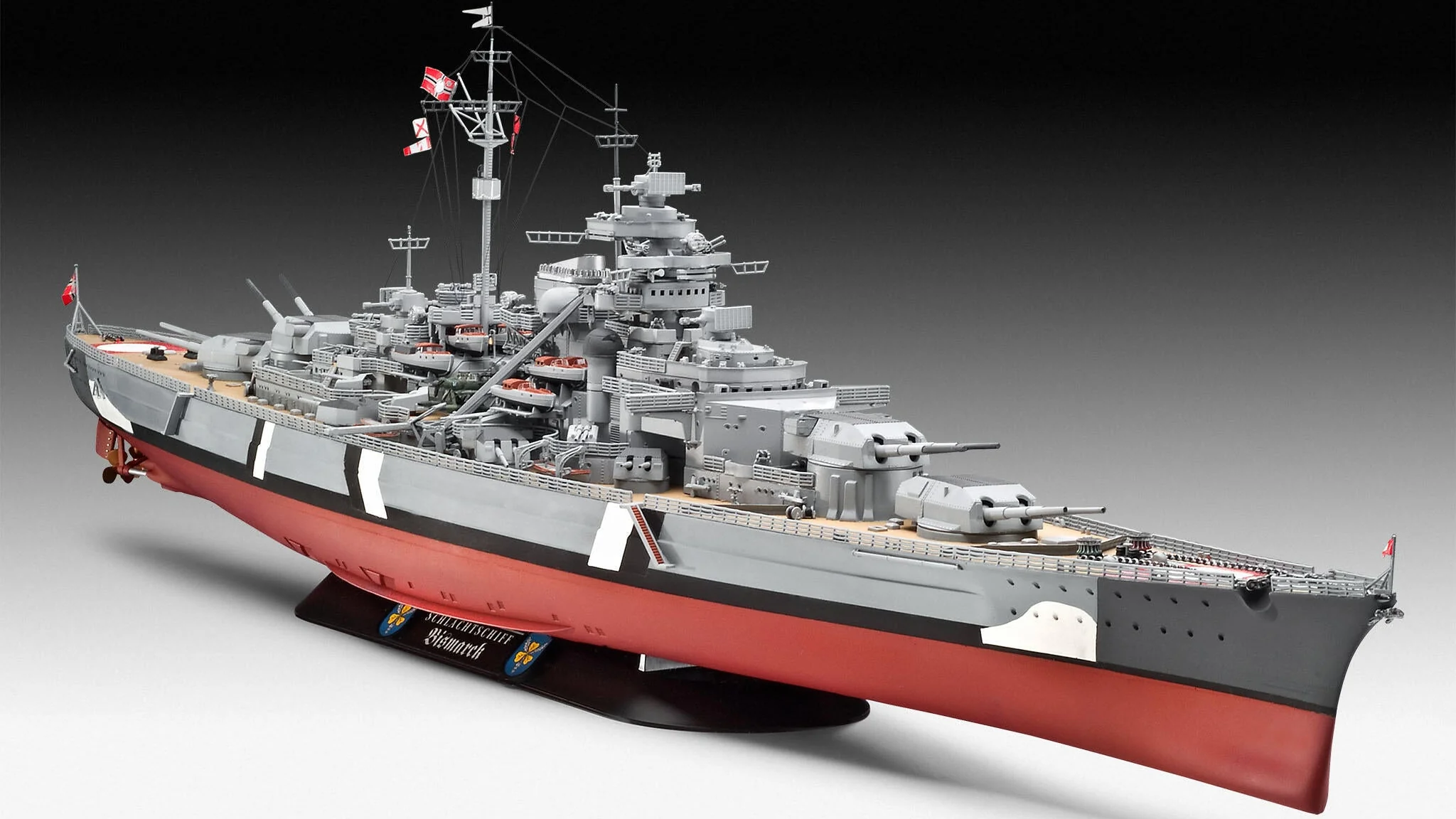 German Battleship "Bismarck" Model Kit - Image 2