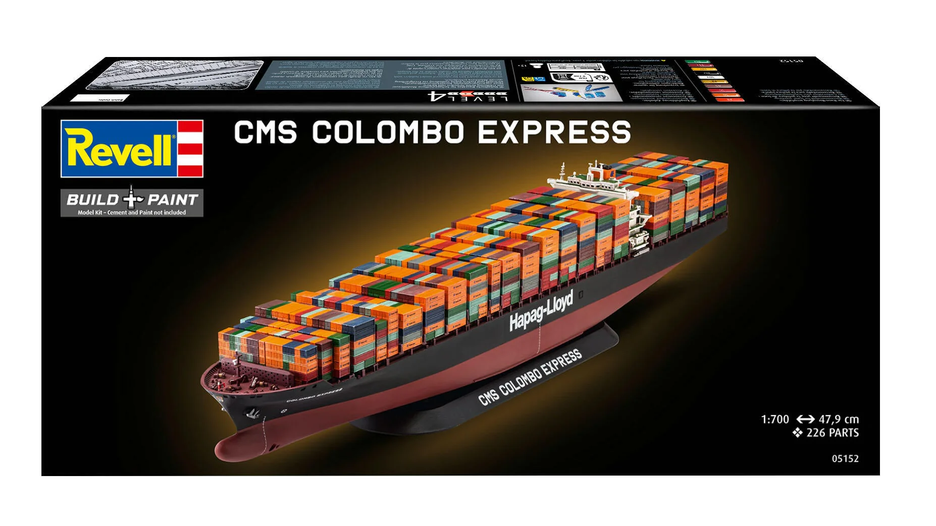 Container Ship "Colombo Express" Model Kit - Image 7