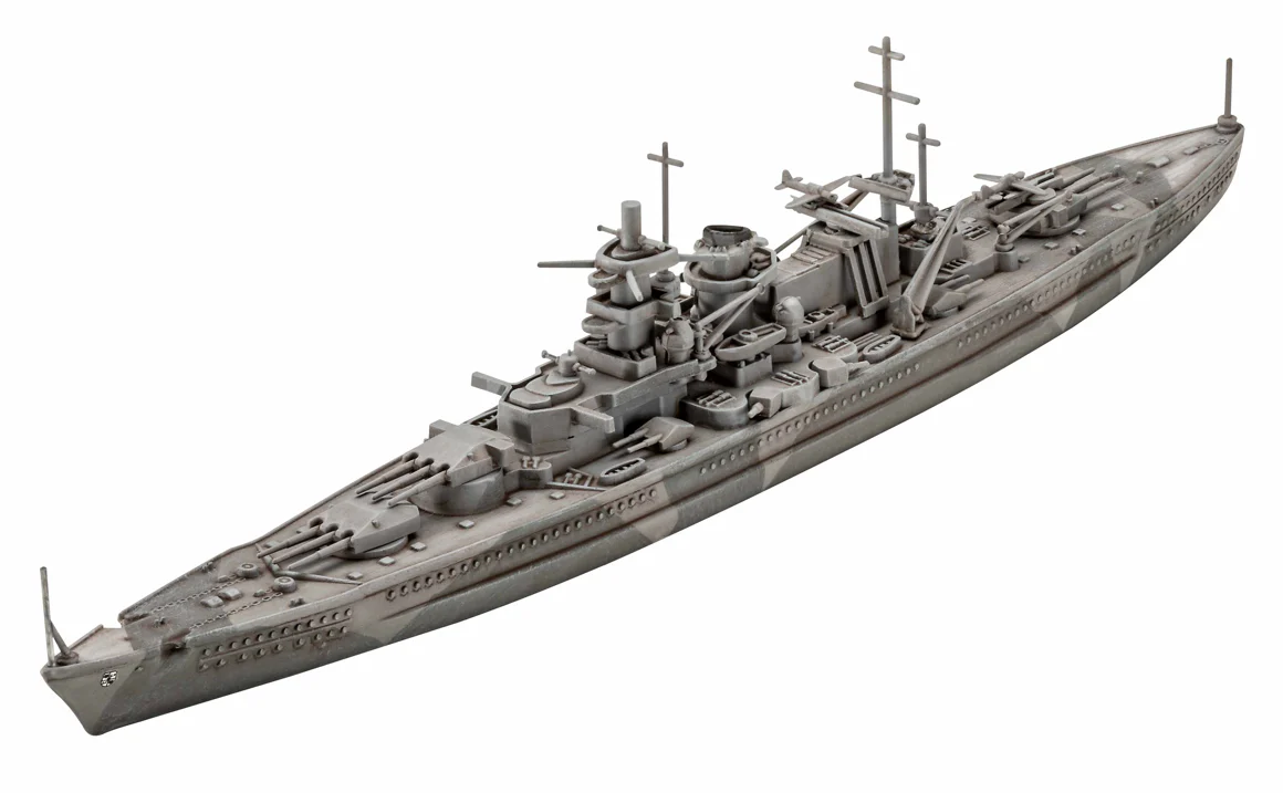 Battleship Gneisenau Model Kit - Image 2