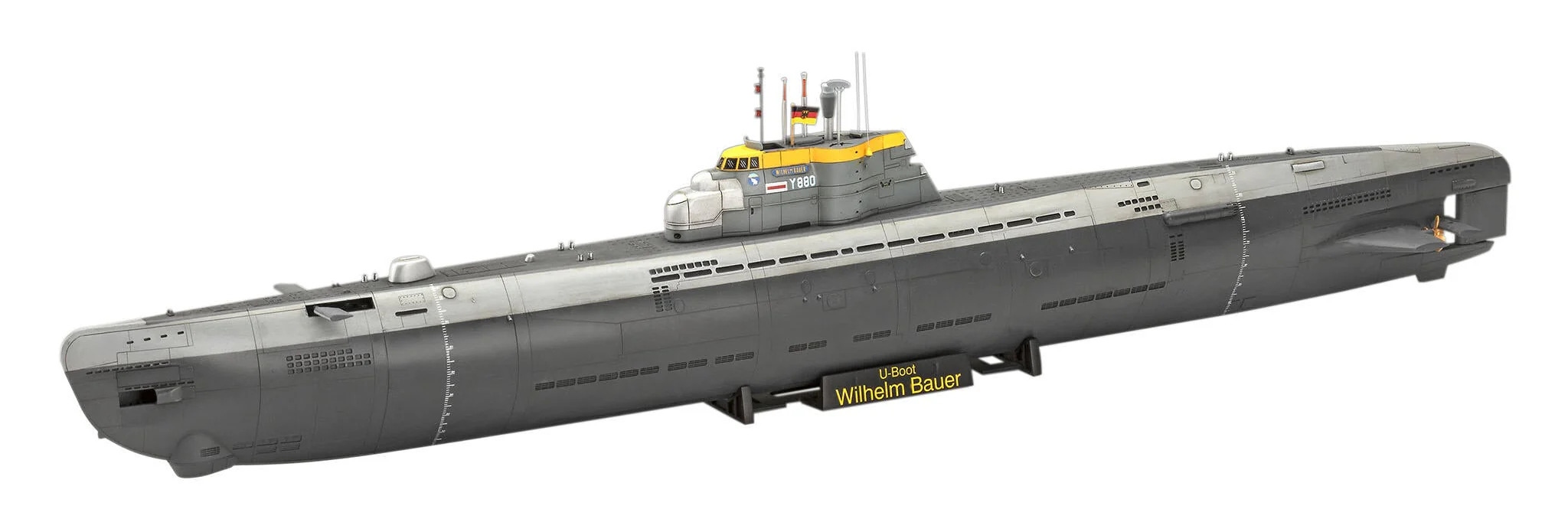 70 years of the German Armed Forces: Wilhelm Bauer, Type 206A, Class2 Model Kit - Image 3