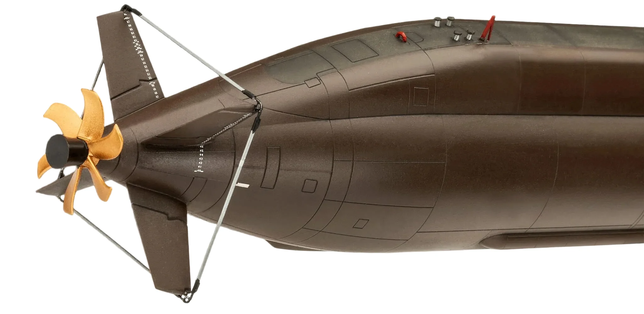 70 years of the German Armed Forces: Wilhelm Bauer, Type 206A, Class2 Model Kit - Image 7