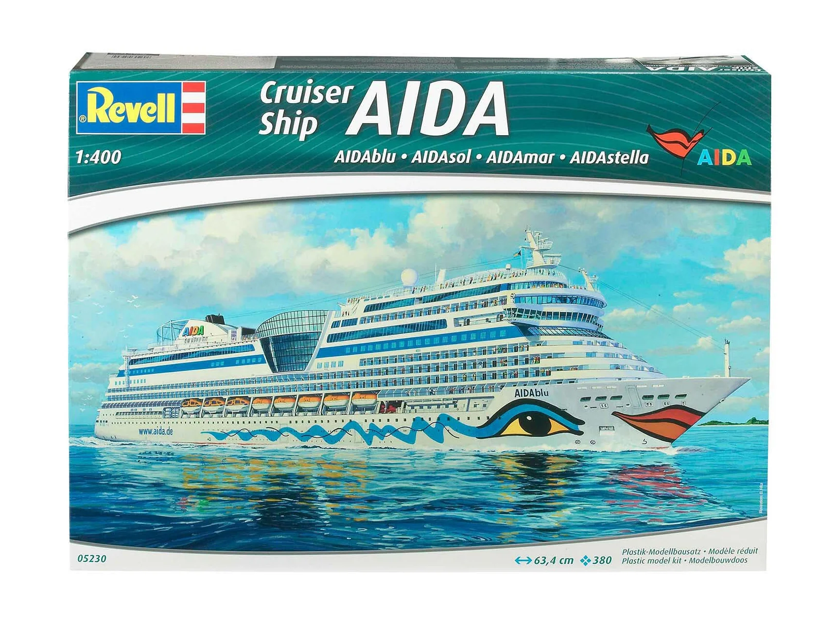 Cruise Ship AIDA (AIDAblu, sol, mar or stella) Model Kit - Image 8