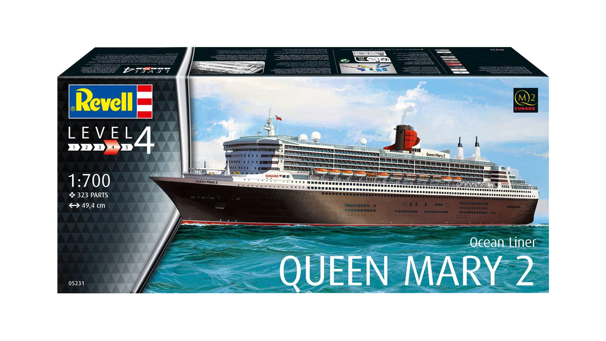 Ocean Liner Queen Mary 2 Model Kit - Image 9