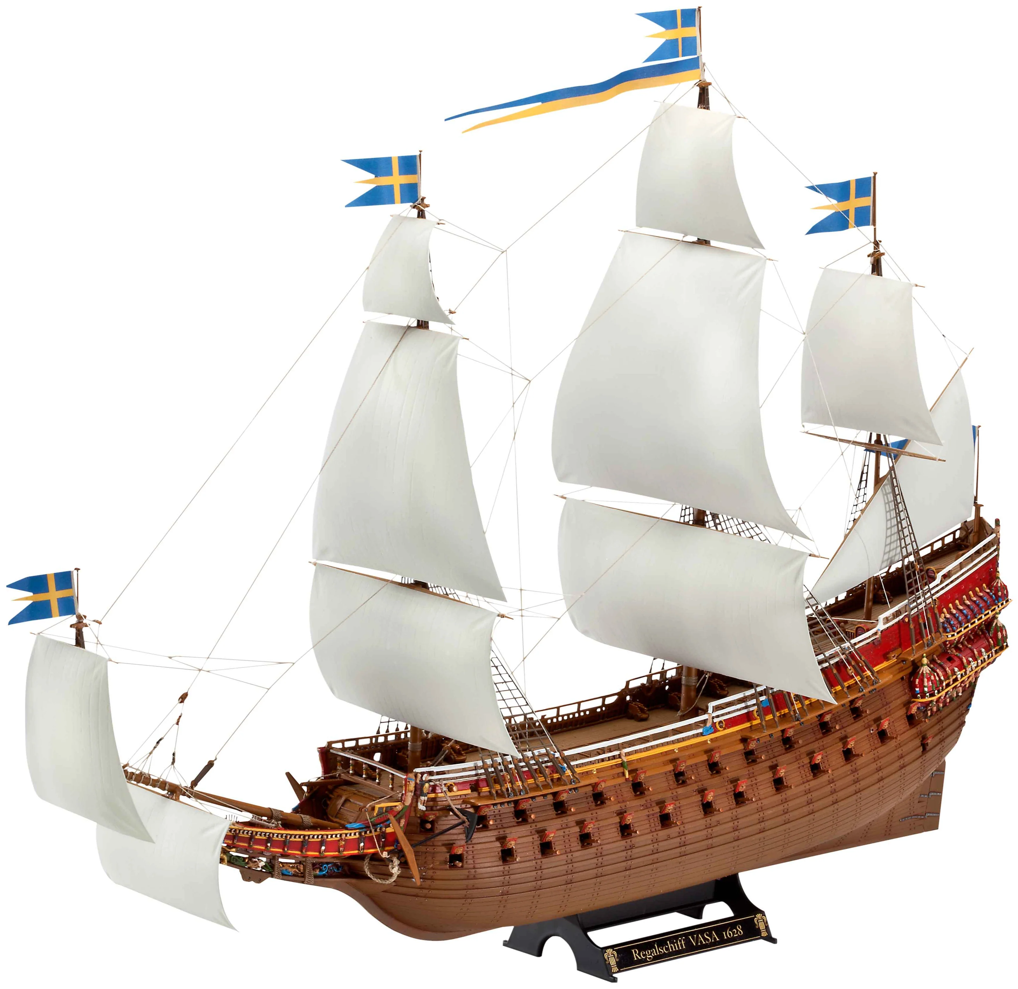 05414 Swedish Regal Warship "Vasa" Model Kit