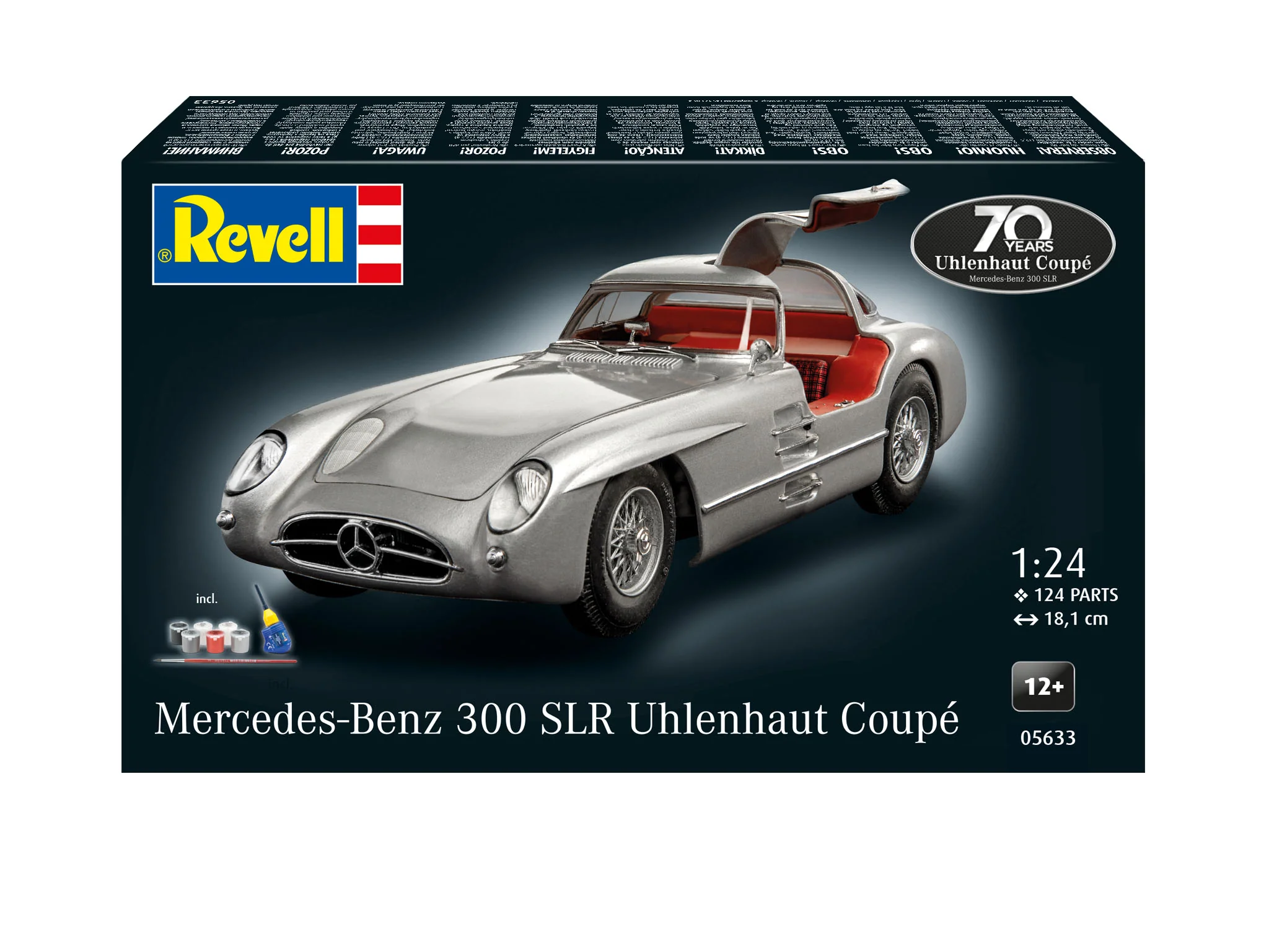 Gift Set Mercedes-Benz 300 SLR 70th Anniversary Model Kit - Image 12
