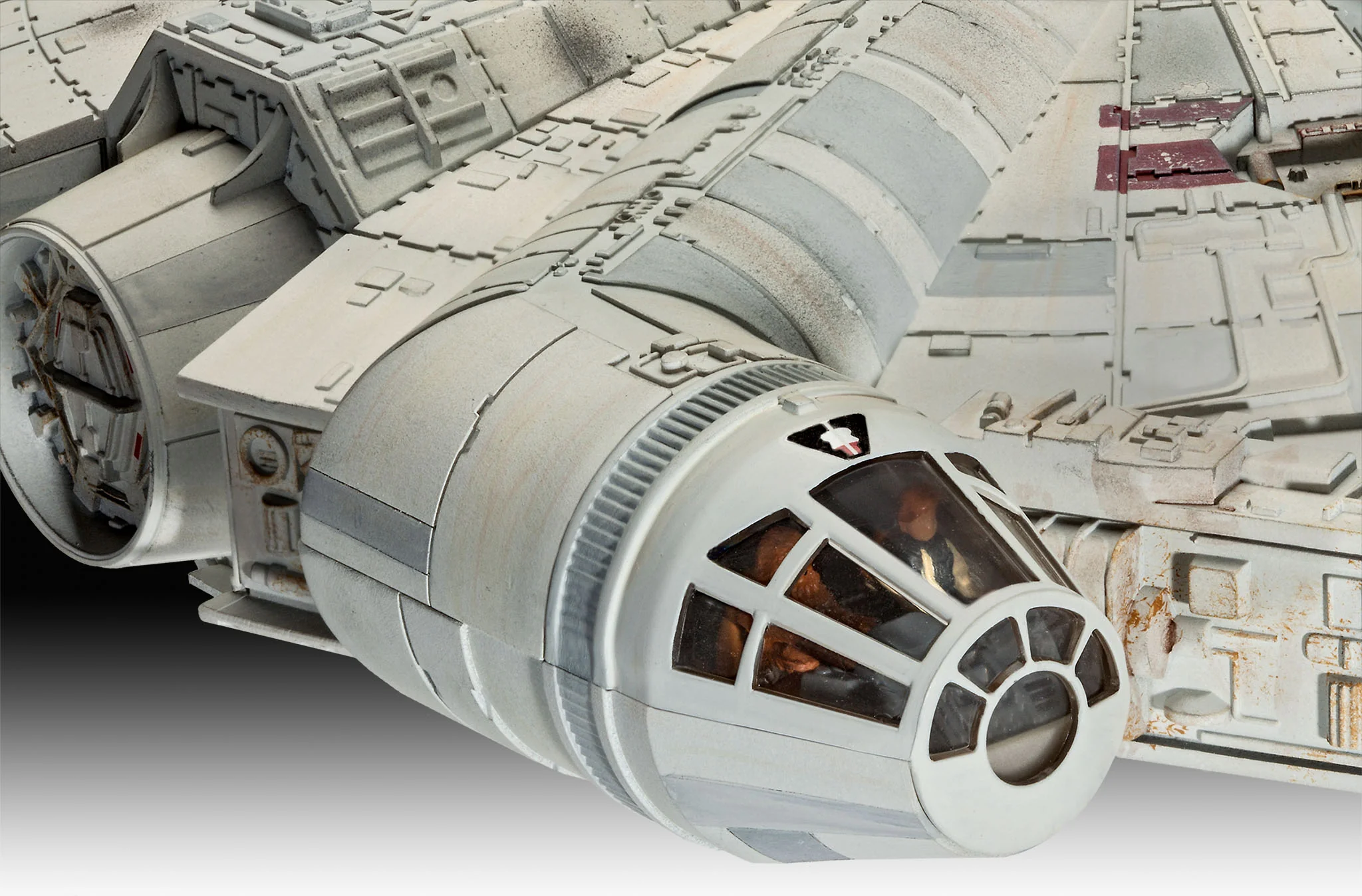 05659 Star Wars Return of the Jedi 40th Millennium Falcon (1:72 Scale) Model Kit - Image 3