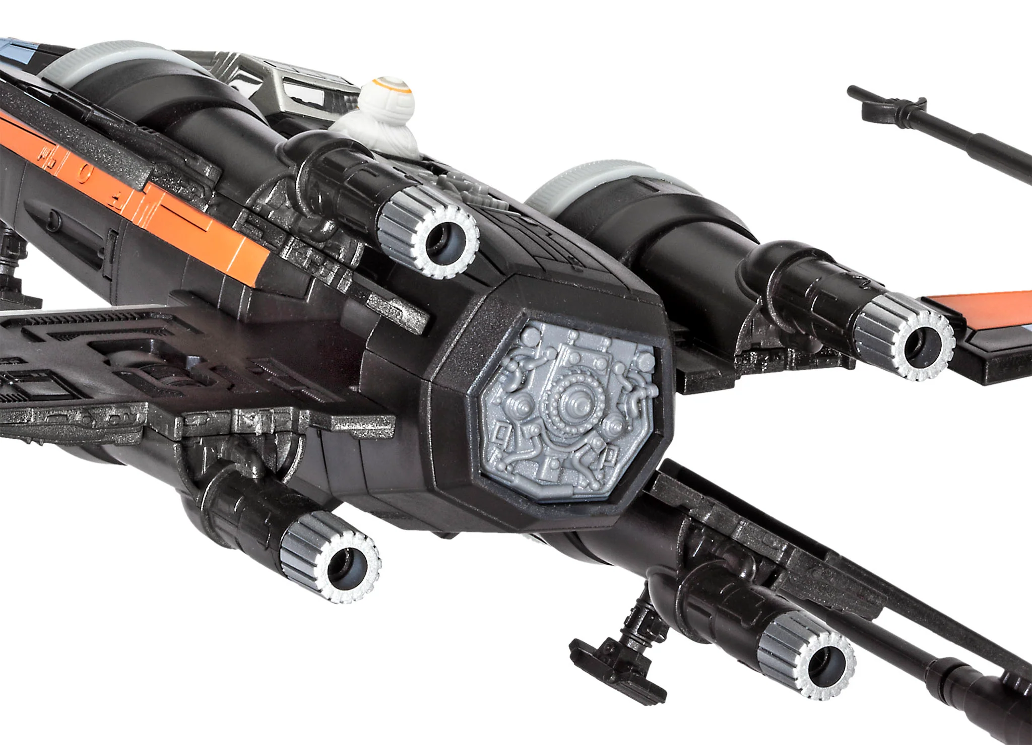 06564 Star Wars Poe's X-Wing Fighter (w-Sound): Build - Play Model Kit - Image 5