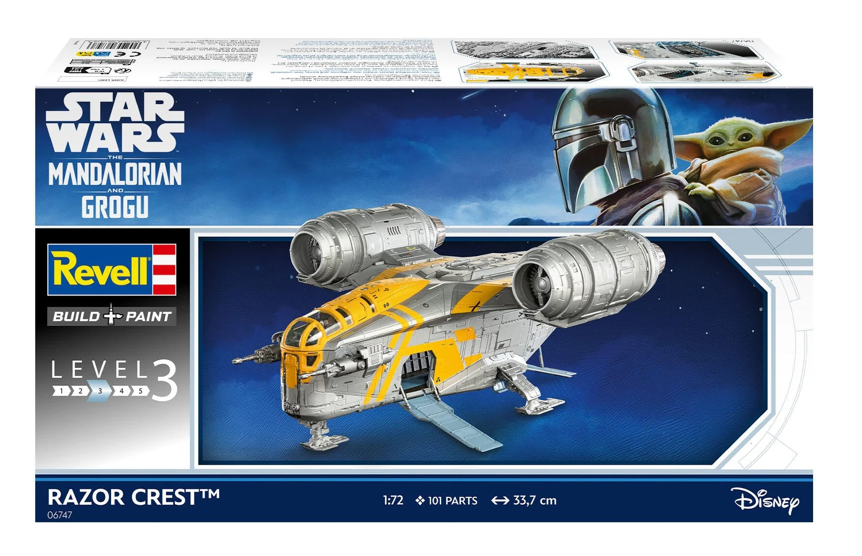 The Mandalorian and Grogu: Razor Crest Revell Model Kit - Image 9