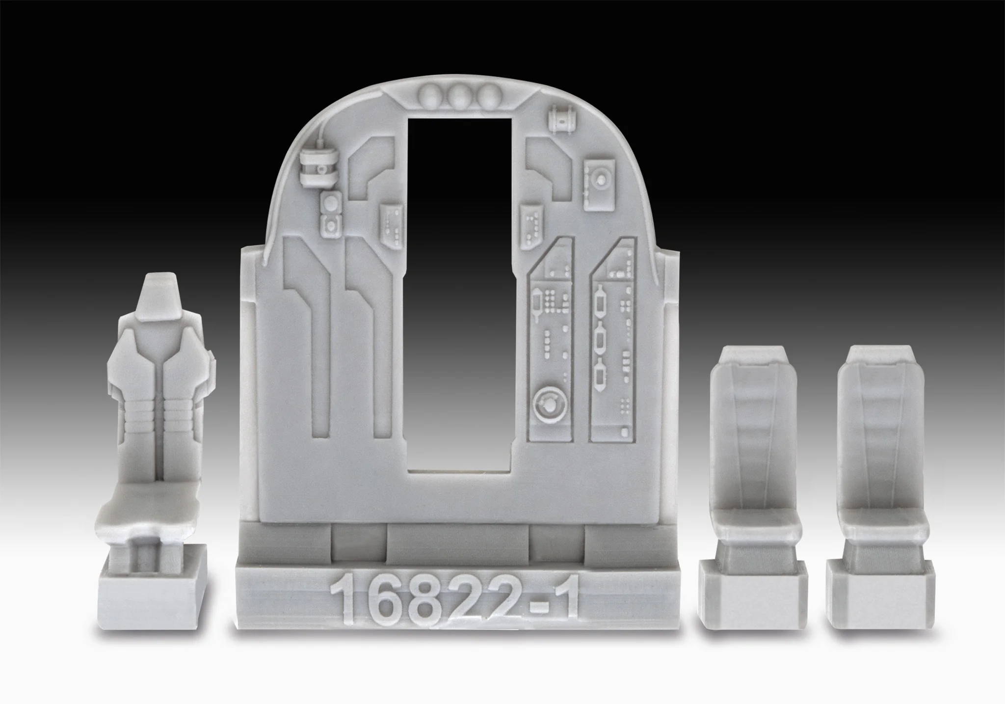 Star Wars The Mandalorian Razor Crest Platinum Edition (1:72) Model Kit - Image 10