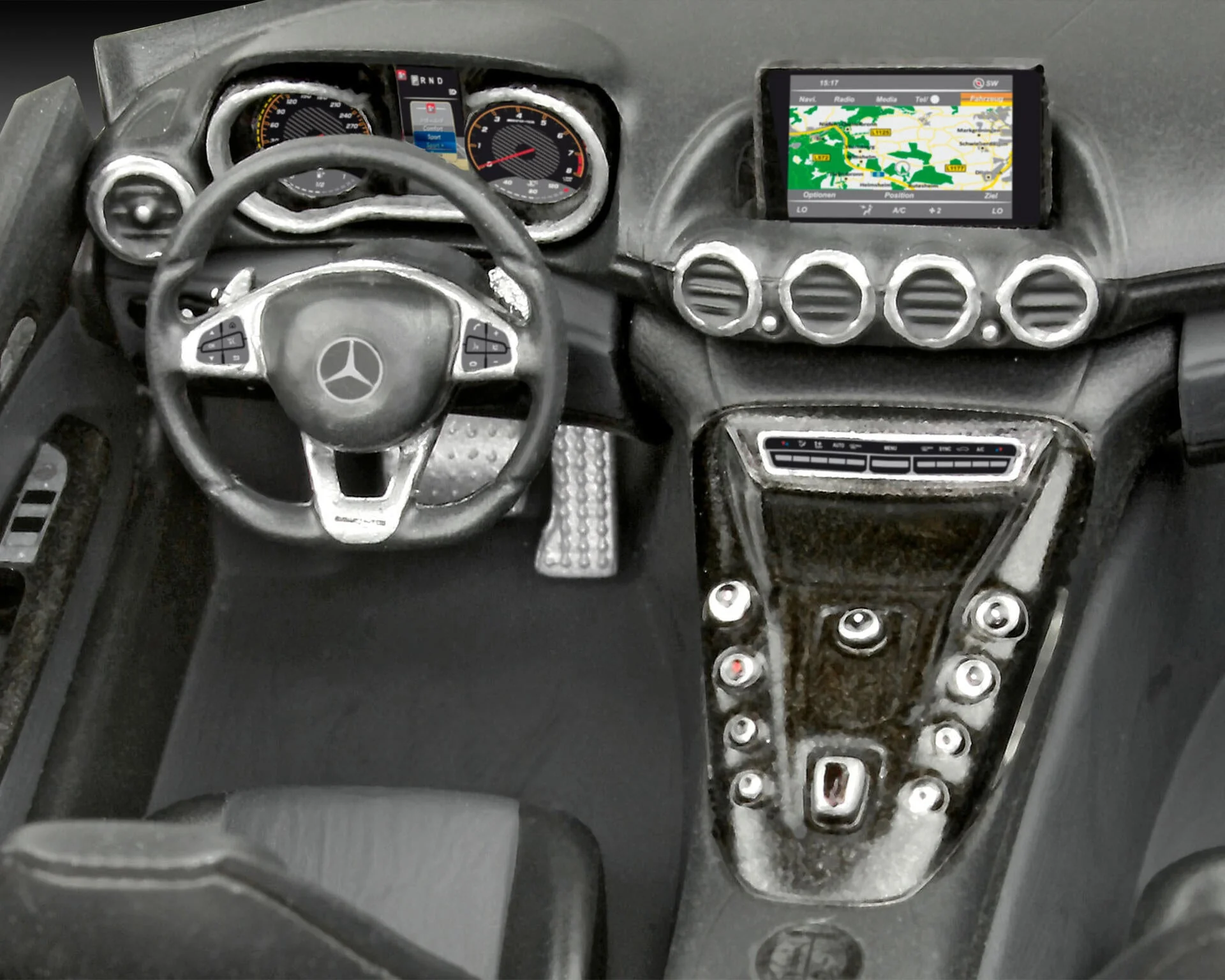 Mercedes-AMG GT Model Kit - Image 5