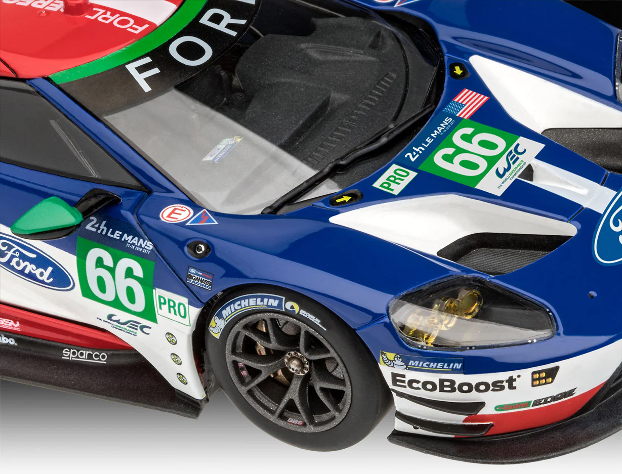 07041 Ford GT Le Mans 2017 (1:24 Scale) Model Kit - Image 3