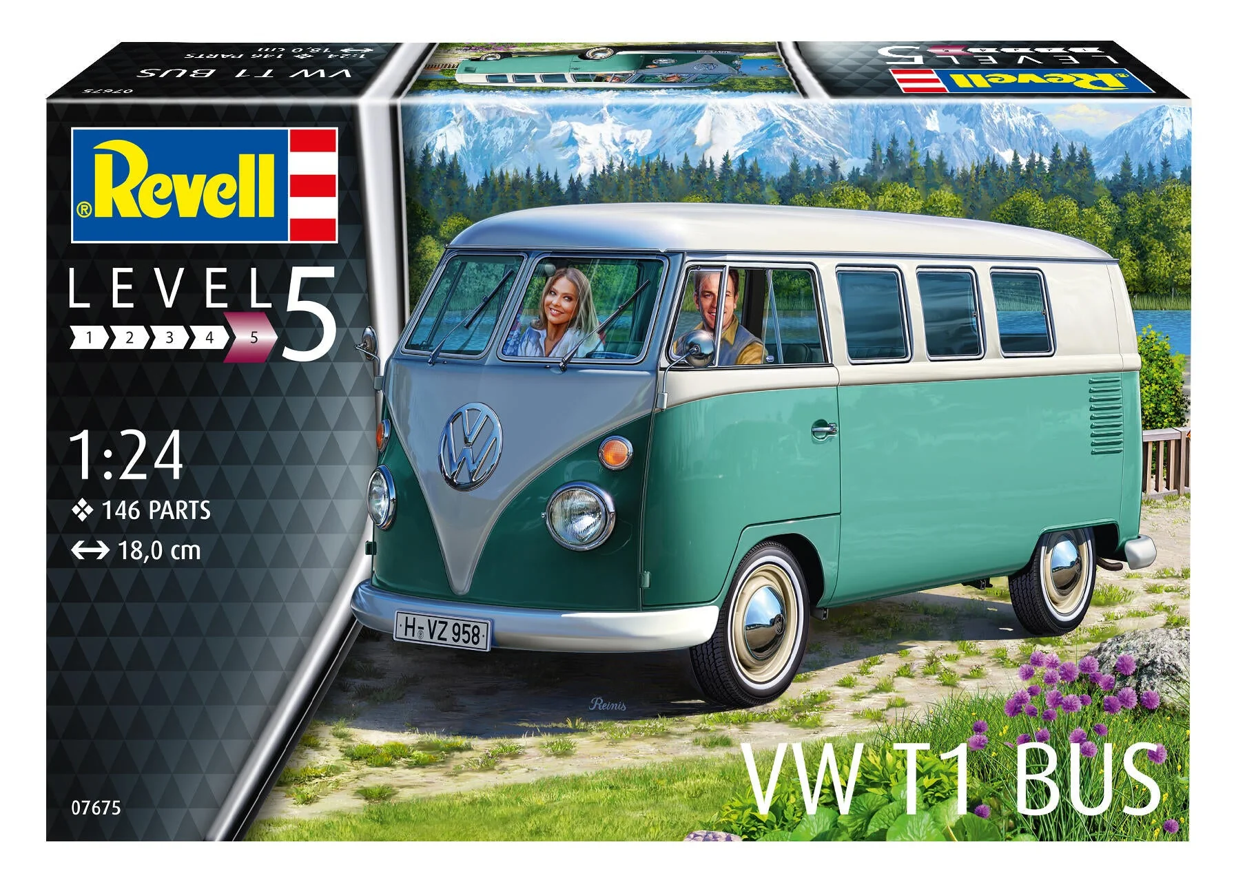 VW T1 Bus Model Kit - Image 8