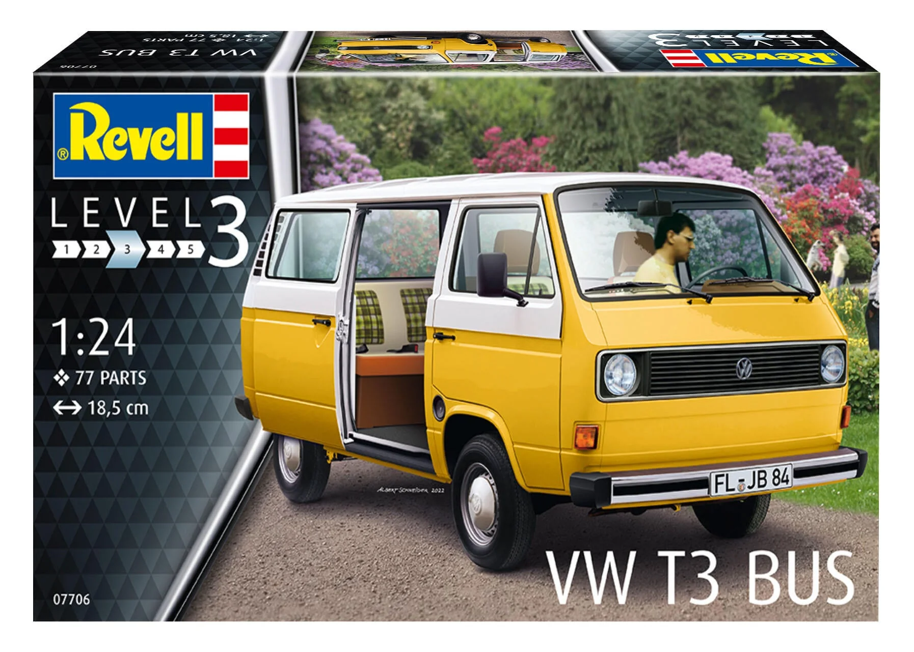 VW T3 Bus Model Kit - Image 8