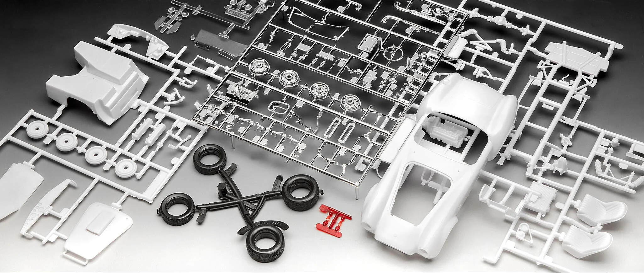'65 Shelby Cobra 427 Model Kit - Image 7