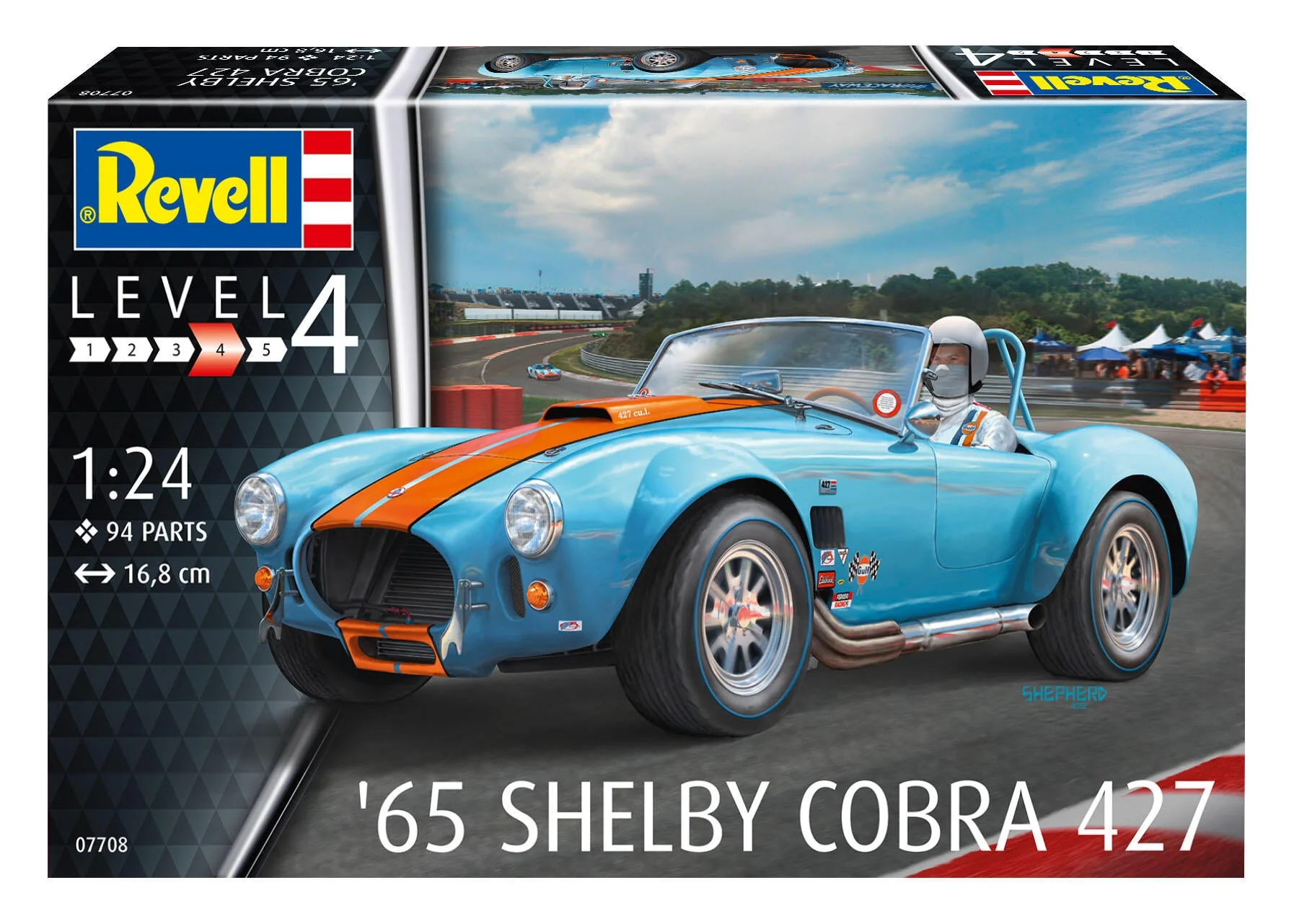 '65 Shelby Cobra 427 Model Kit - Image 8