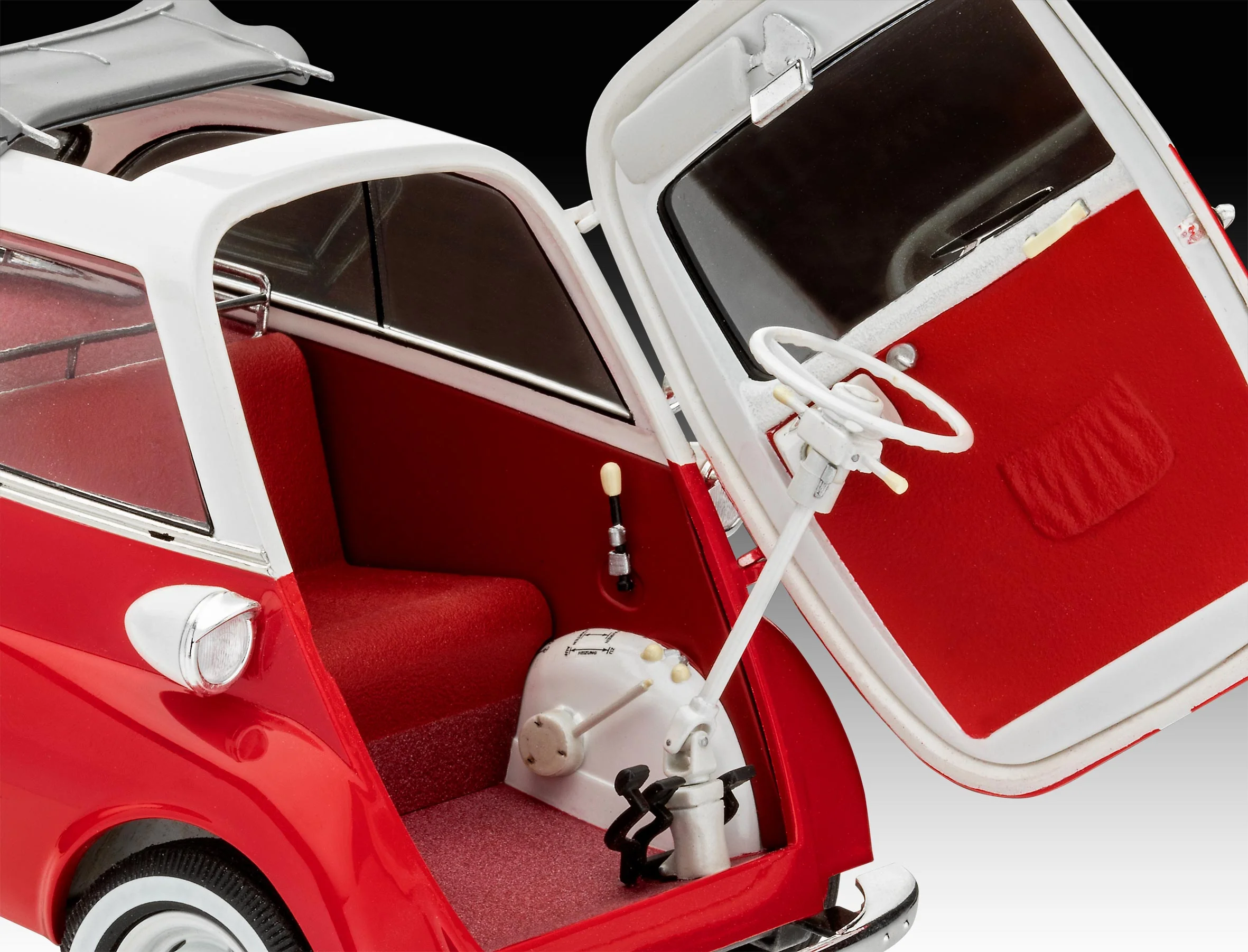 07735 BMW Isetta 250 - 70th Anniversary "Exclusive Edi." Model Kit - Image 6