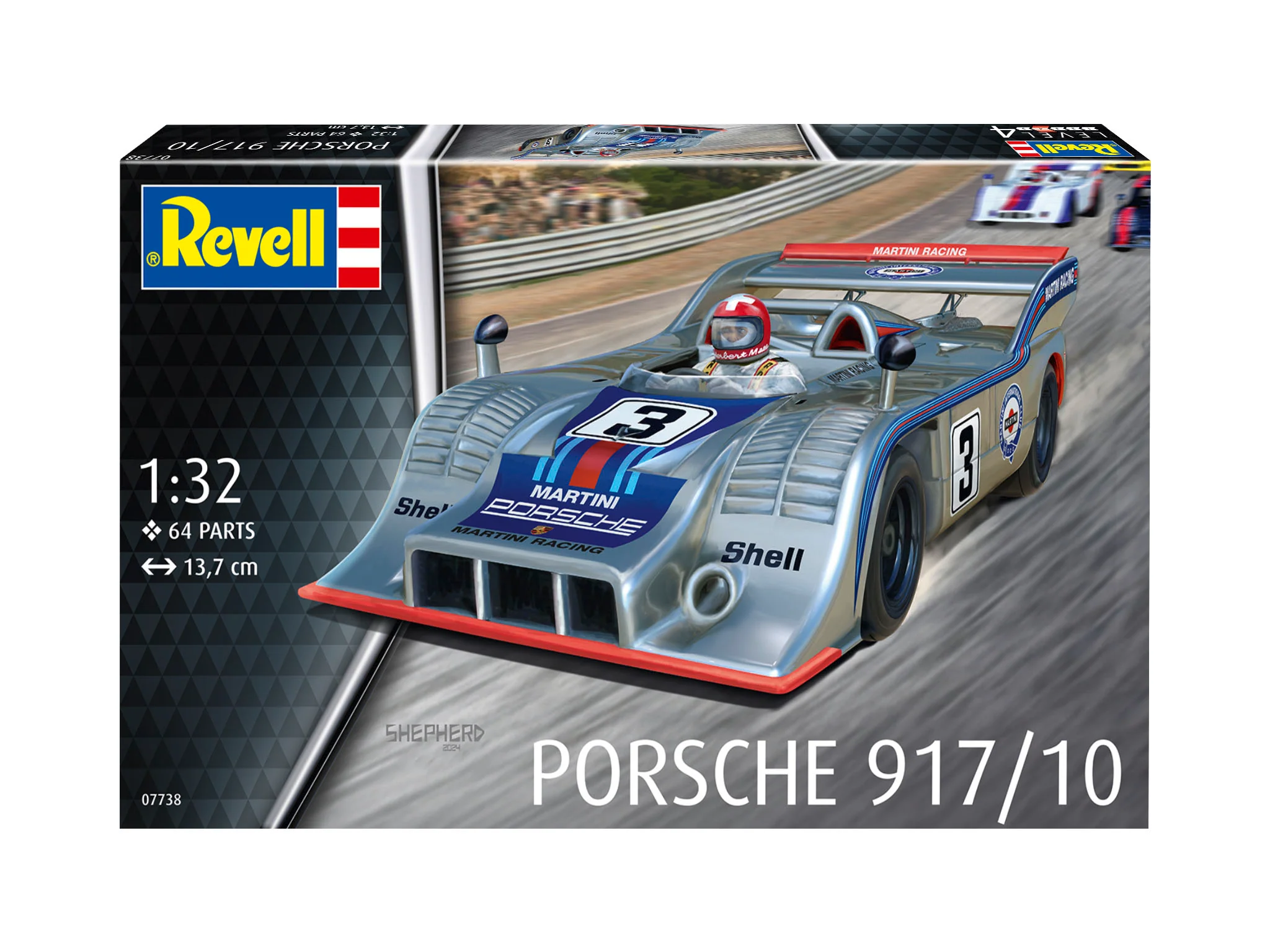 07738 Porsche 917 Model Kit - Image 10