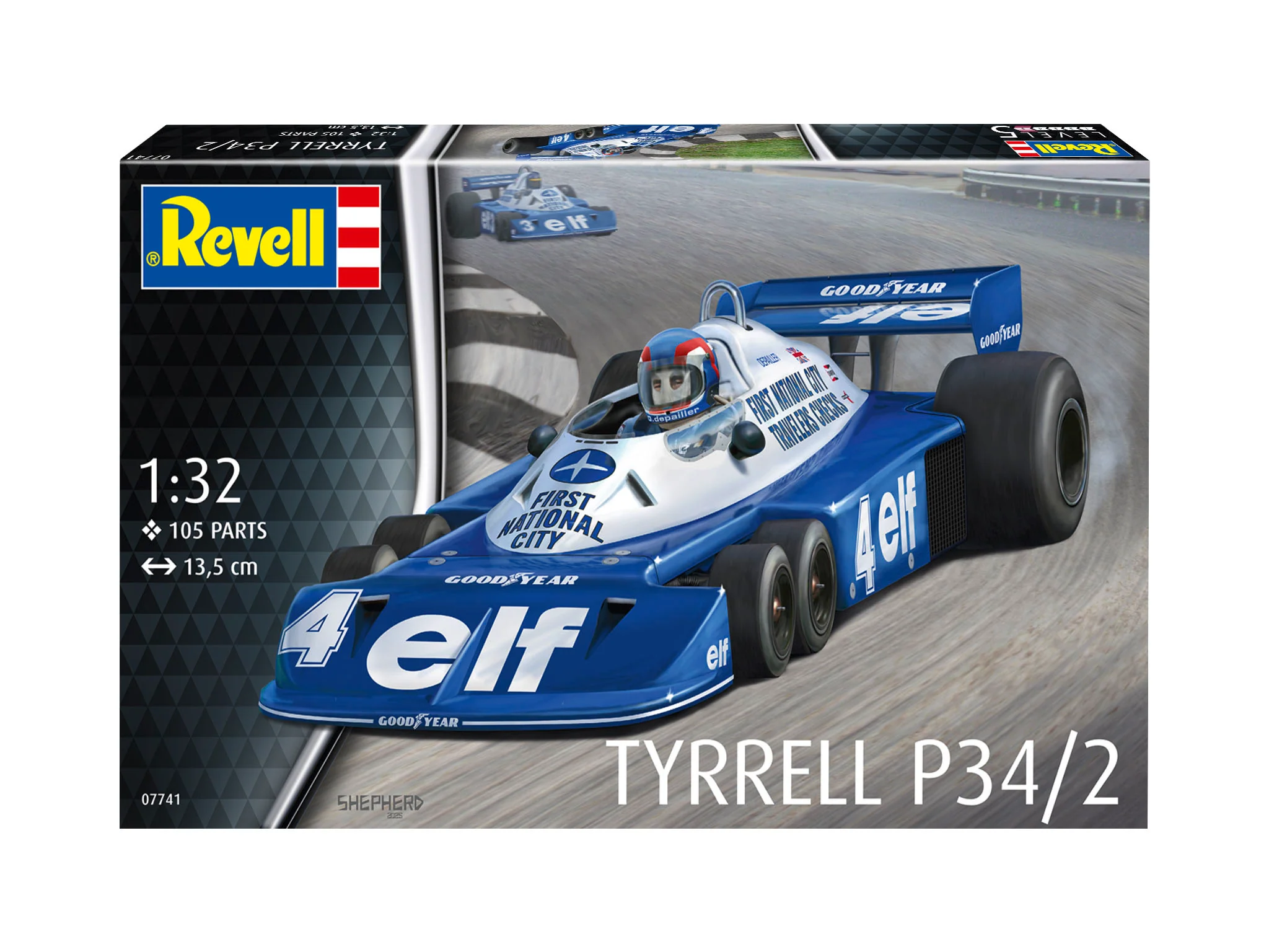 07741 Tyrrel P34-2 6-Wheeler Model Kit - Image 12