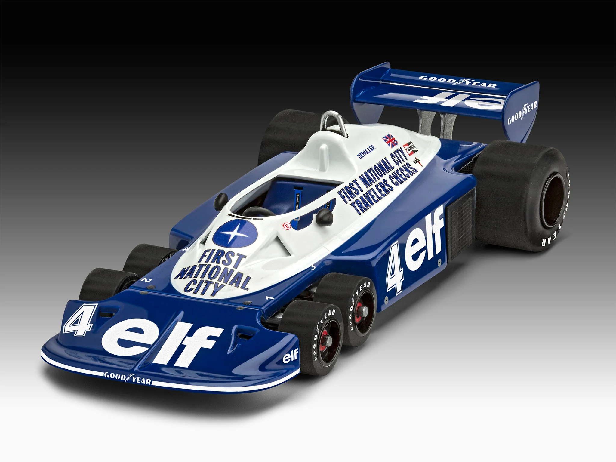 07741 Tyrrel P34-2 6-Wheeler Model Kit - Image 3