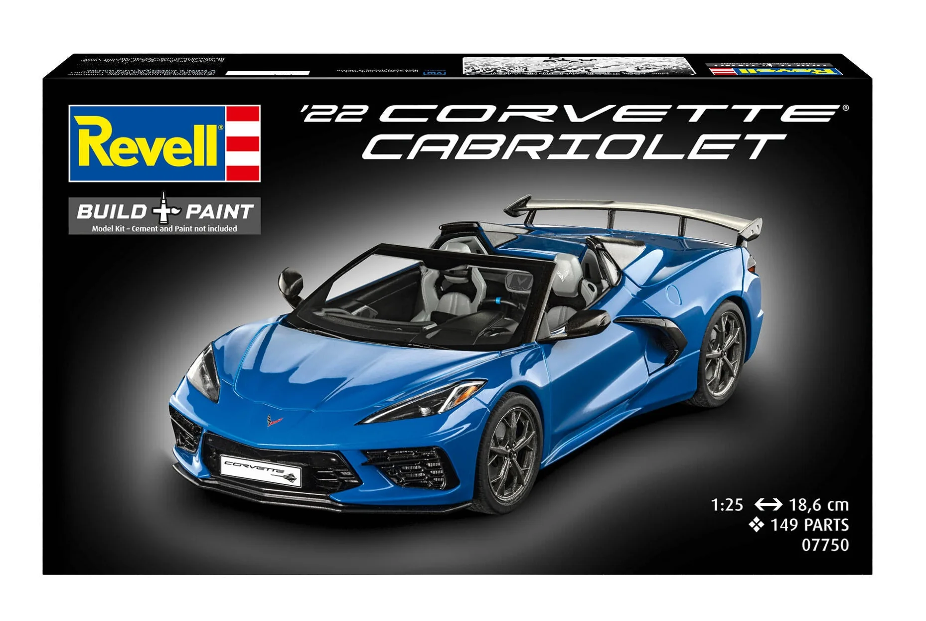 Corvette C8 Cabriolet Model Kit - Image 8