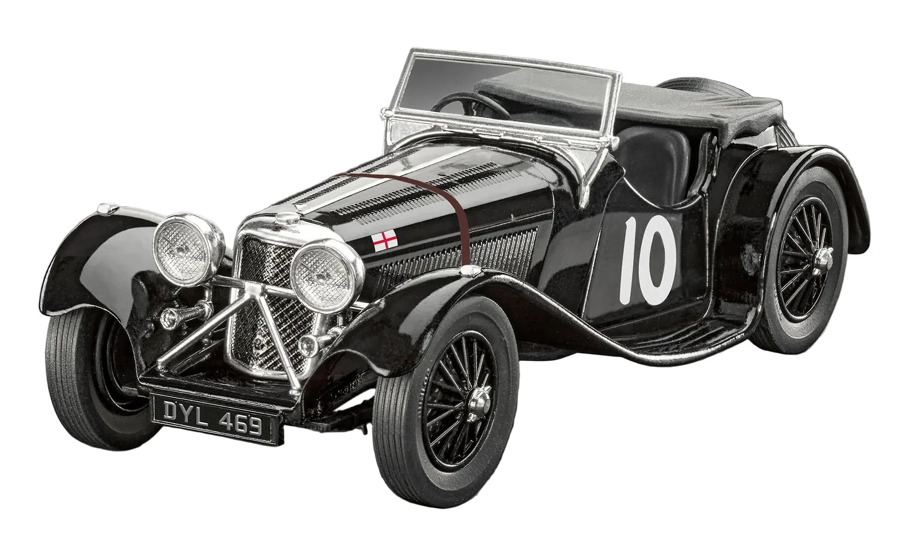 Jaguar SS 100 Model Kit - Image 2