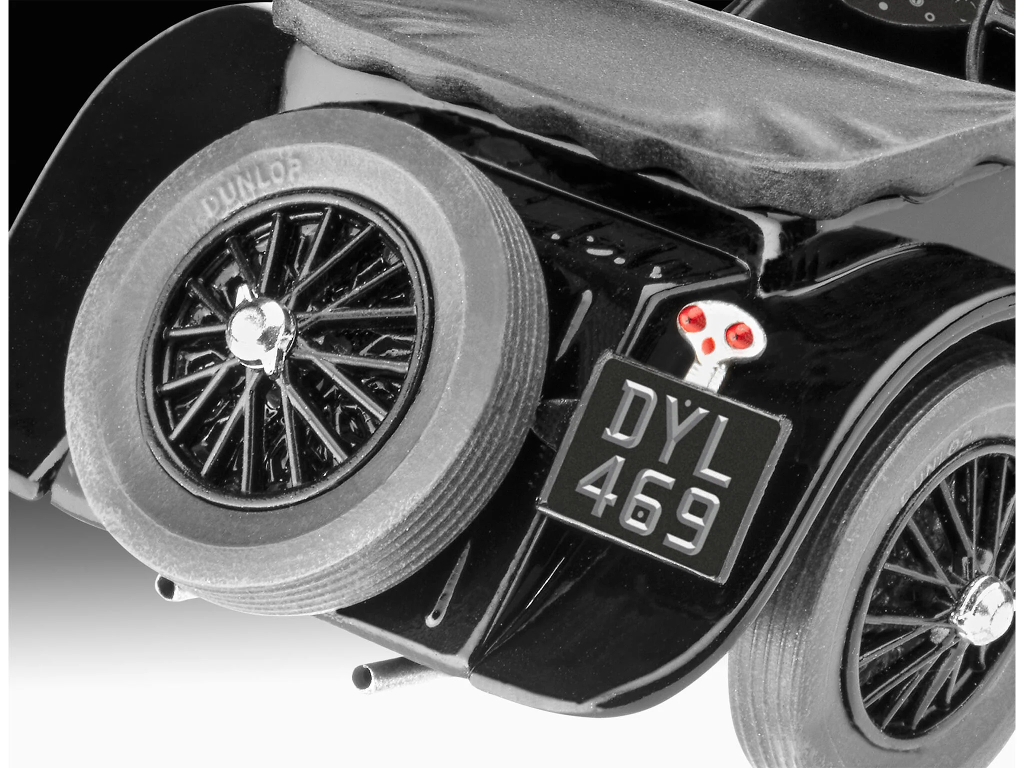 Jaguar SS 100 Model Kit - Image 4