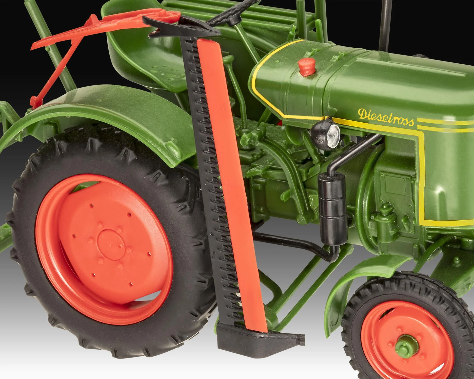 Fendt F20 Dieselroß Tractor (Click System) Model Kit - Image 4