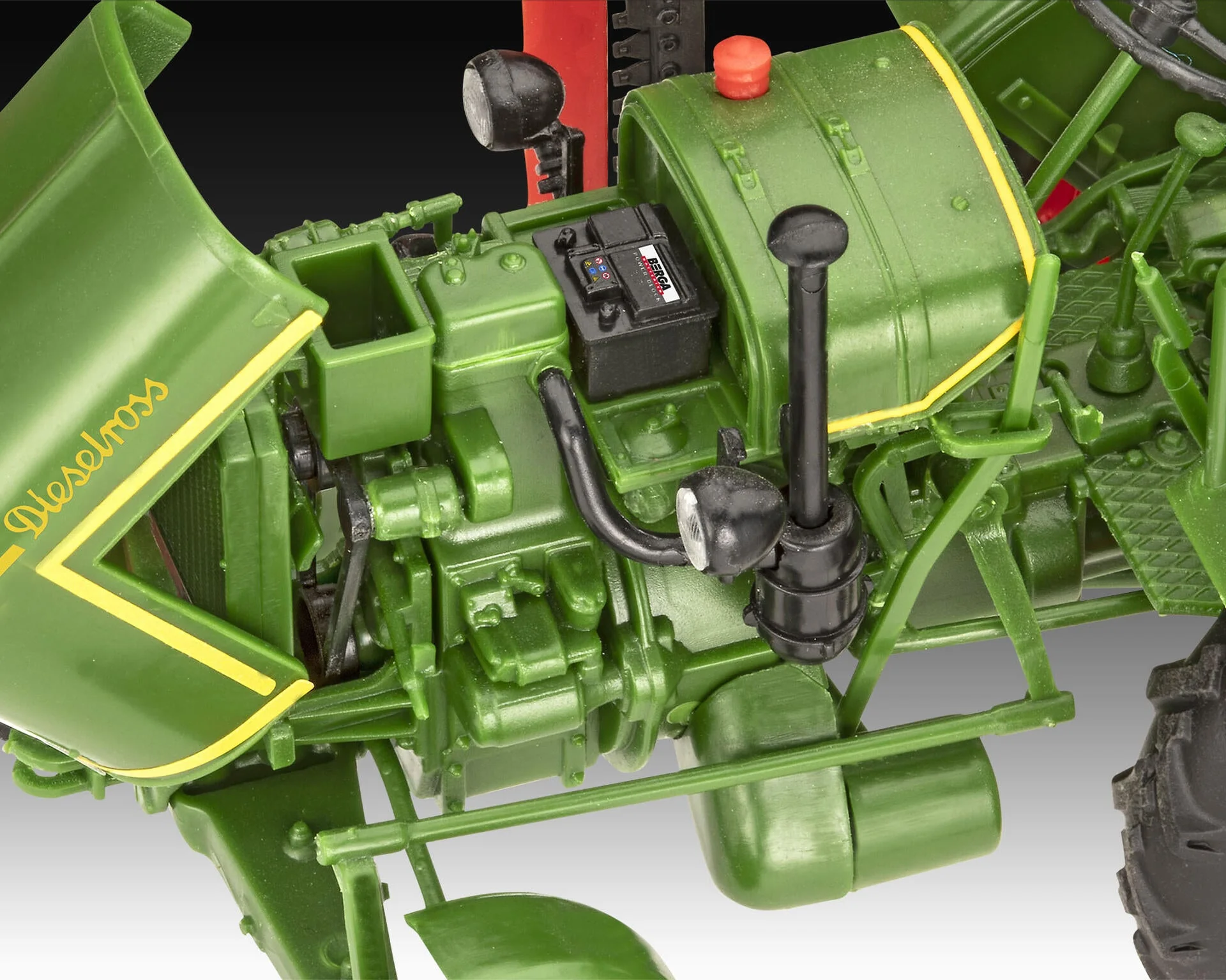 Fendt F20 Dieselroß Tractor (Click System) Model Kit - Image 7
