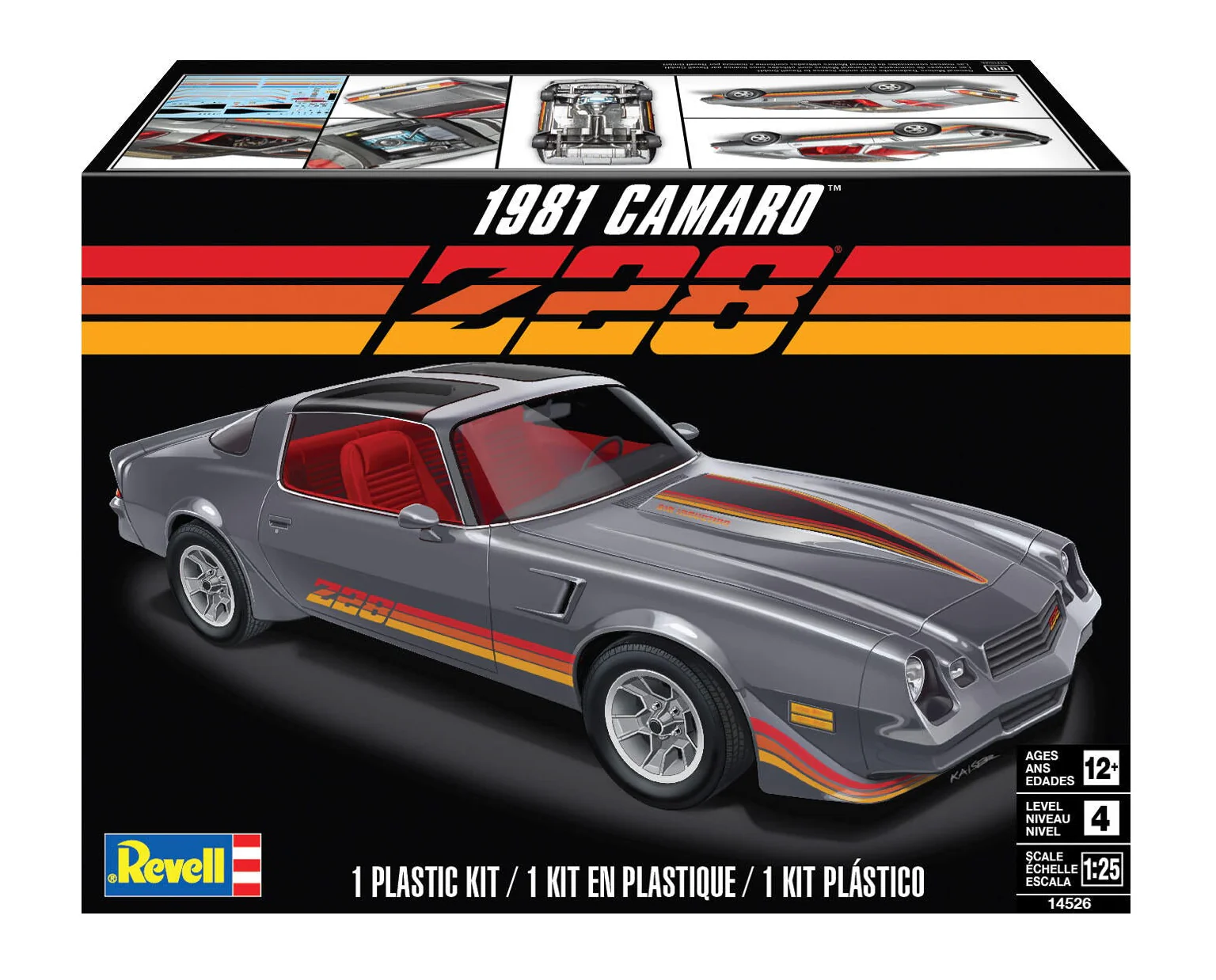 1981 Chevy Camaro Z28 Model Kit - Image 8