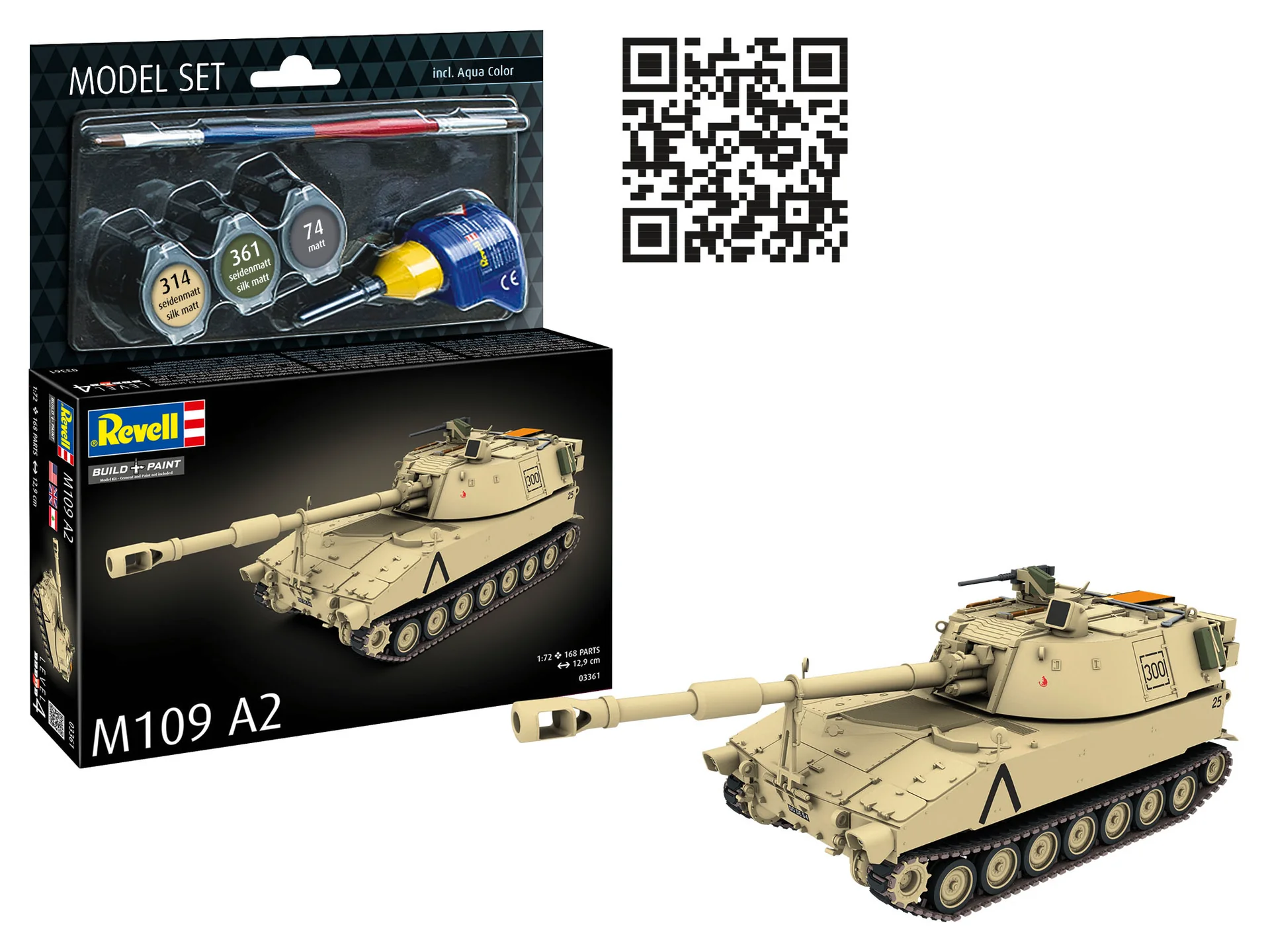 63361 M109 A2 model Model Kit - Image 2