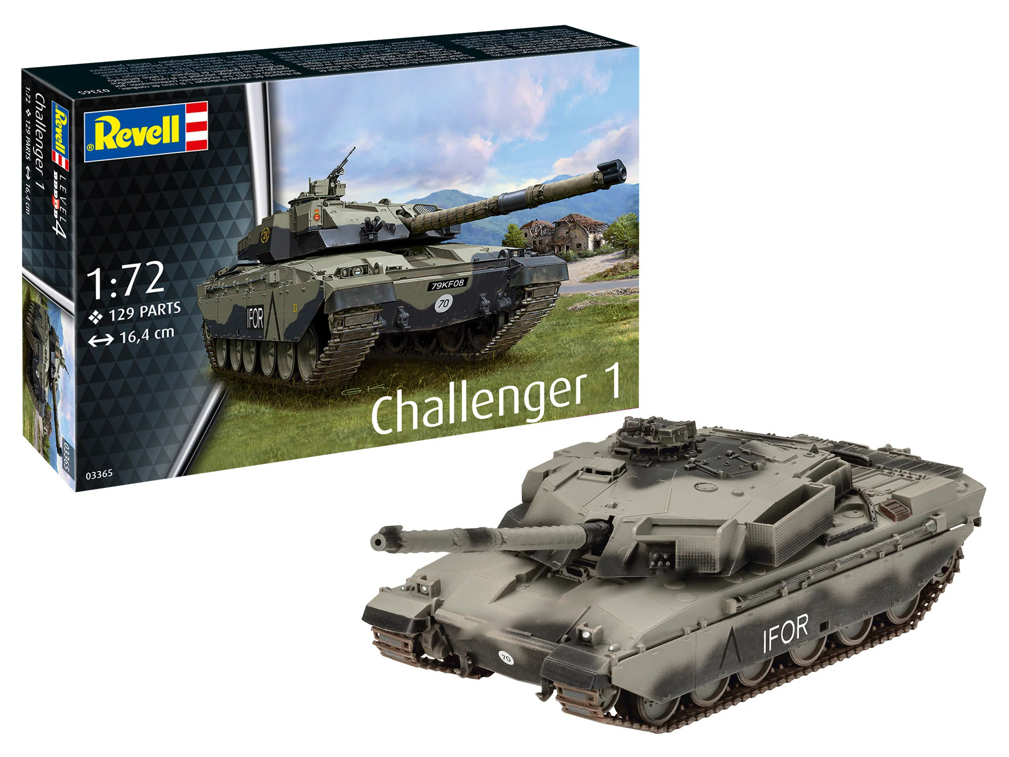 63365 Model Set Challenger 1 Tank