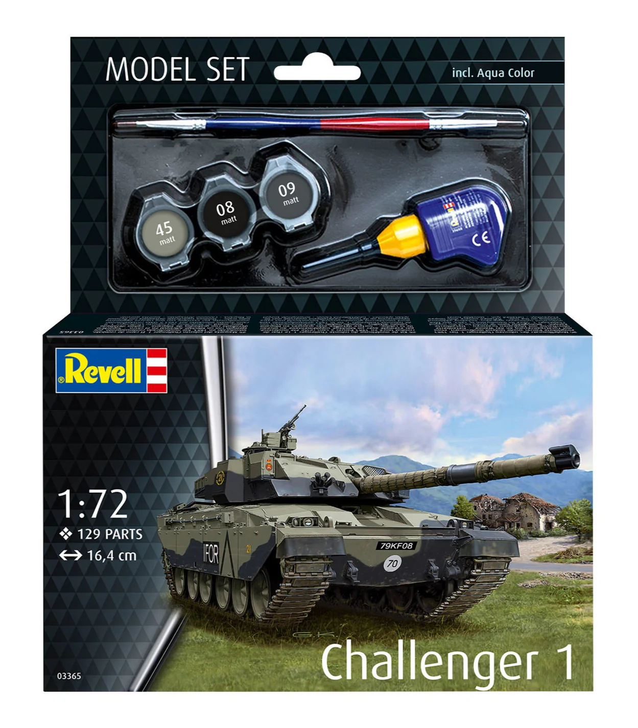 63365 Model Set Challenger 1 Tank - Image 7