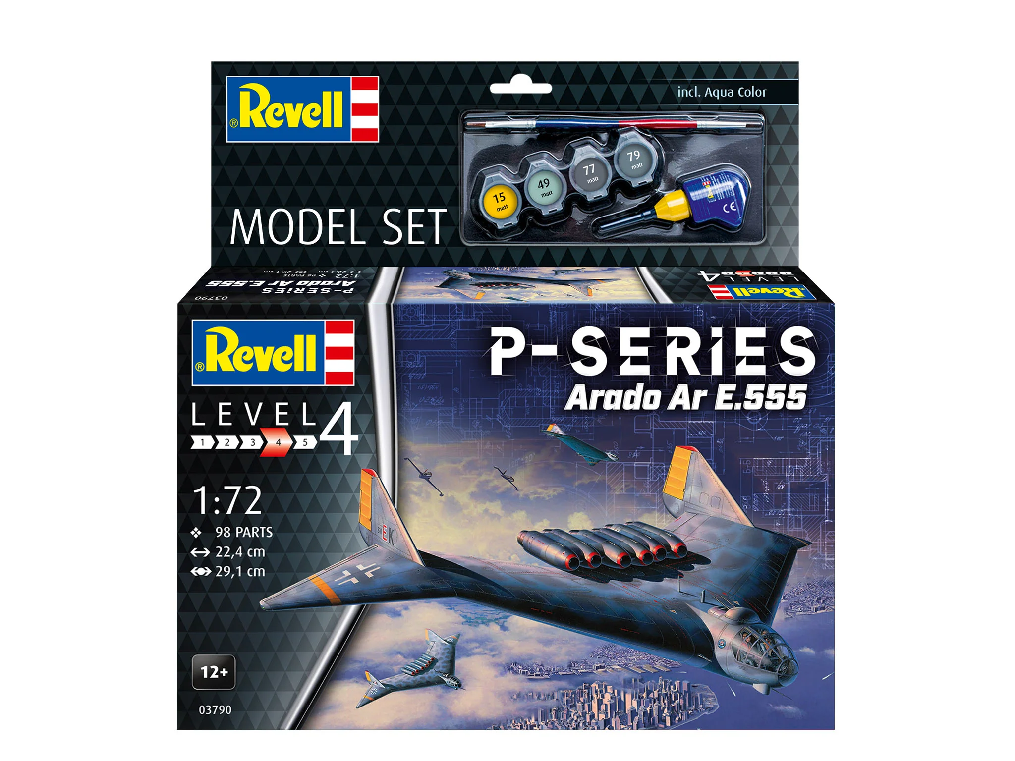 63790 Model Set Arado Ar E.555 - P-Series - Image 9