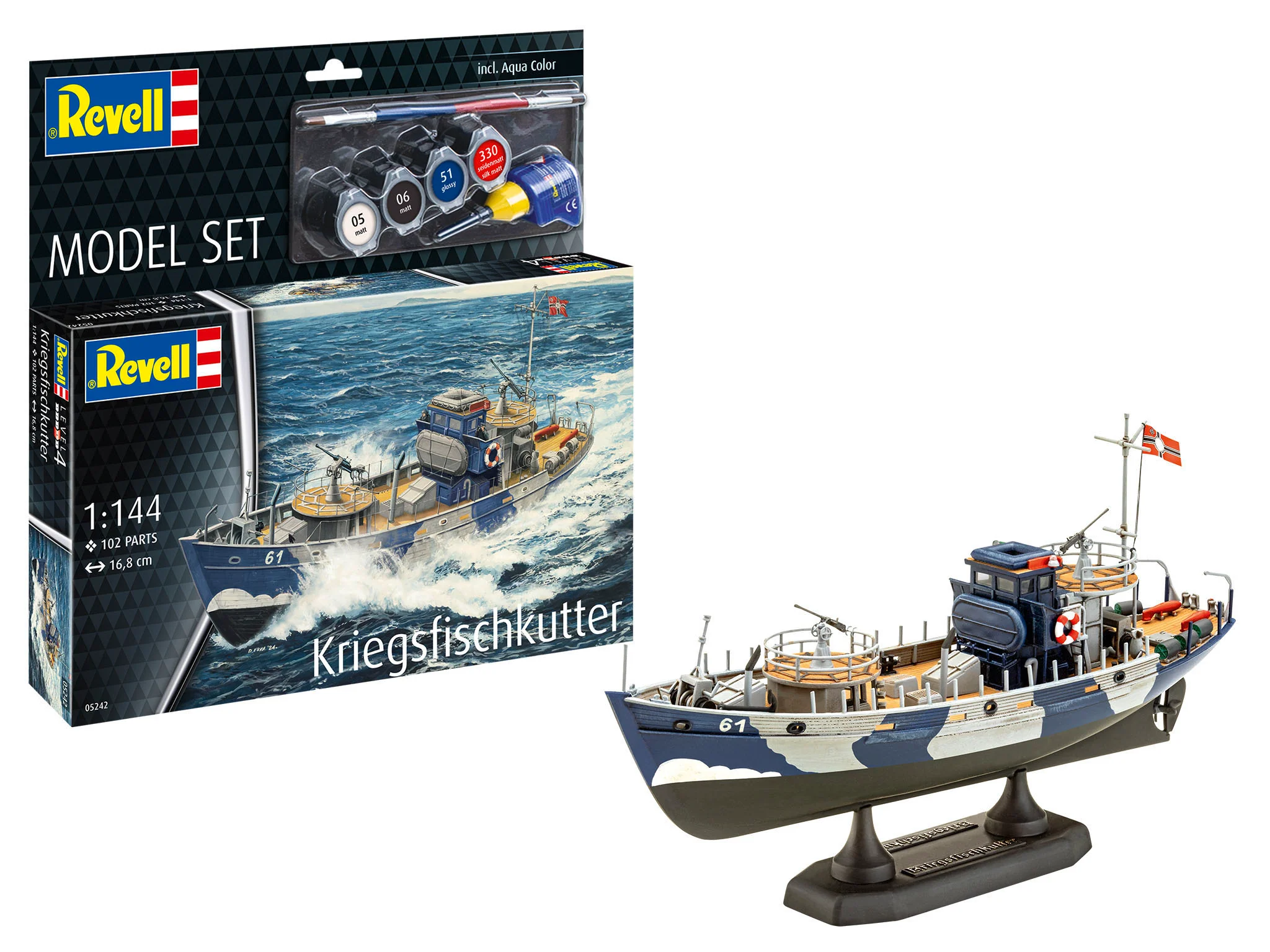 65242 Model Set KFK (Kriegsfischkutter) Model Kit - Image 2