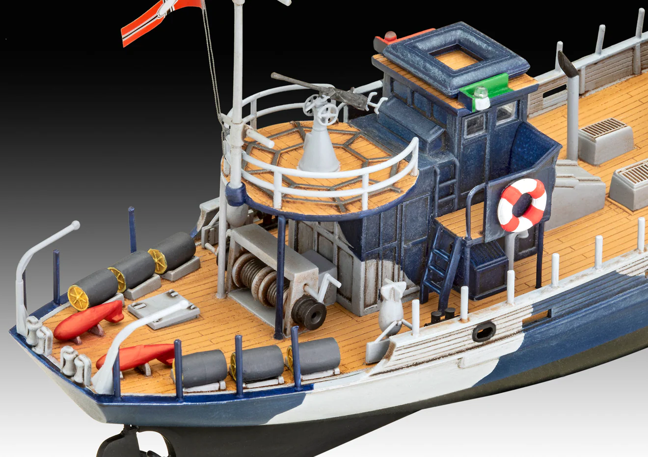 65242 Model Set KFK (Kriegsfischkutter) Model Kit - Image 5